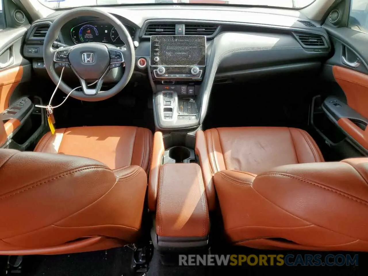 8 Фотография поврежденного автомобиля 19XZE4F59NE010298 HONDA INSIGHT 2022