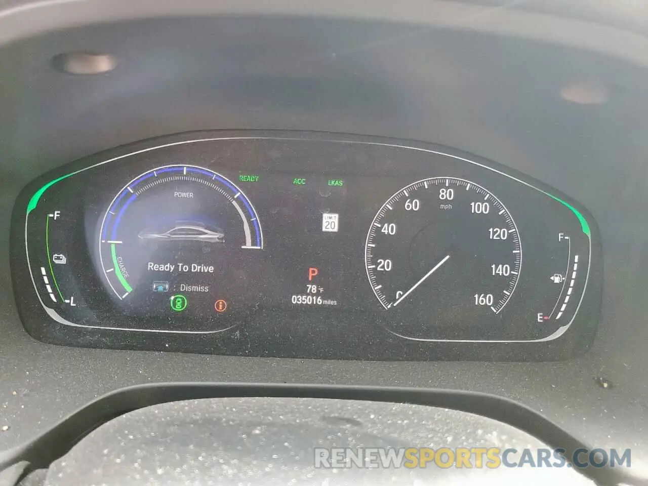 9 Фотография поврежденного автомобиля 19XZE4F59NE010298 HONDA INSIGHT 2022