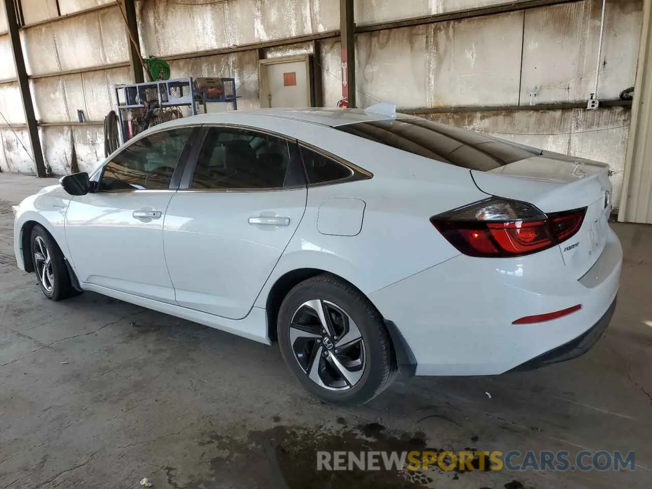 2 Фотография поврежденного автомобиля 19XZE4F5XNE001402 HONDA INSIGHT 2022