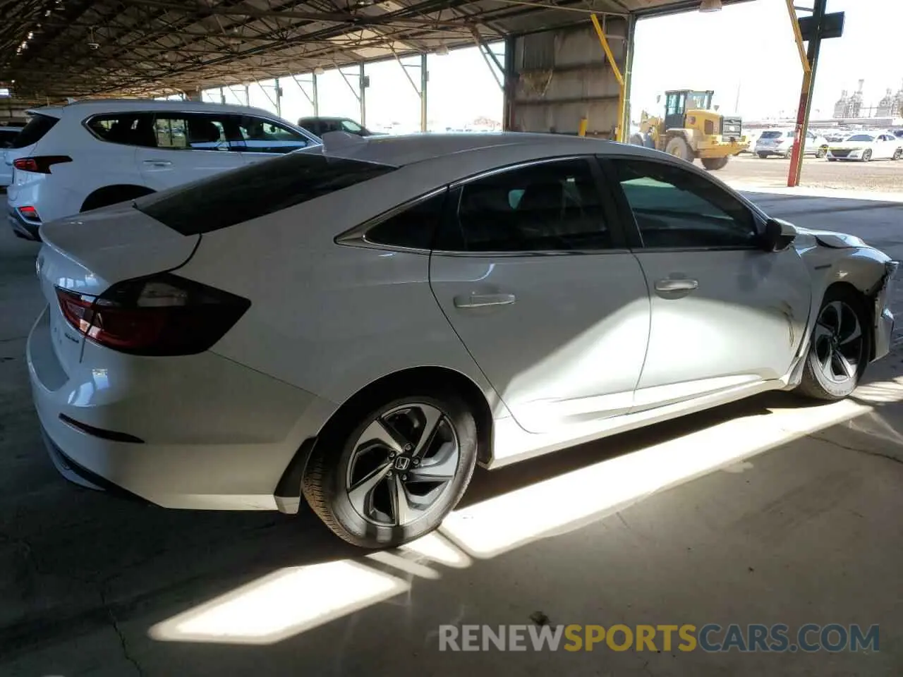 3 Фотография поврежденного автомобиля 19XZE4F5XNE001402 HONDA INSIGHT 2022