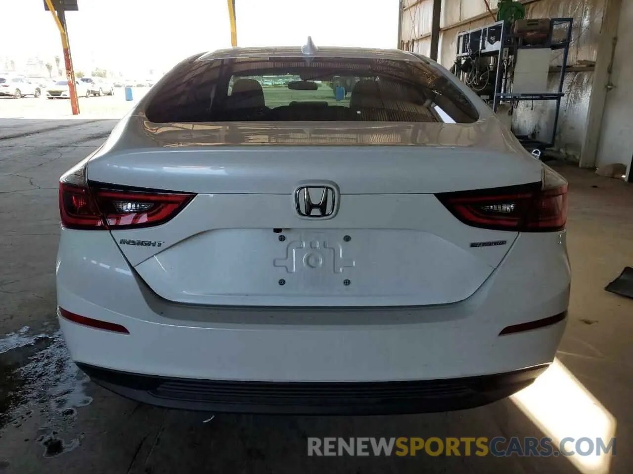 6 Фотография поврежденного автомобиля 19XZE4F5XNE001402 HONDA INSIGHT 2022