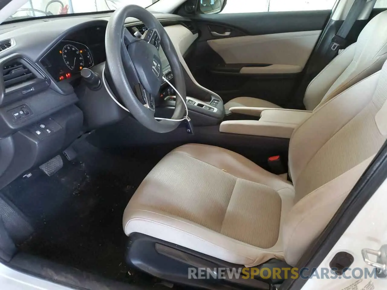 7 Фотография поврежденного автомобиля 19XZE4F5XNE001402 HONDA INSIGHT 2022
