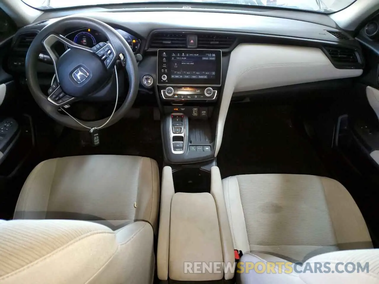 8 Фотография поврежденного автомобиля 19XZE4F5XNE001402 HONDA INSIGHT 2022