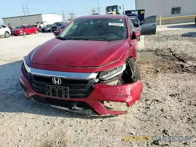 13 Фотография поврежденного автомобиля 19XZE4F5XNE017373 HONDA INSIGHT 2022