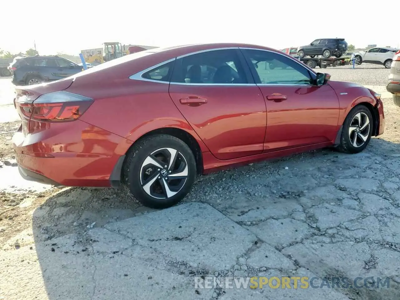 3 Фотография поврежденного автомобиля 19XZE4F5XNE017373 HONDA INSIGHT 2022