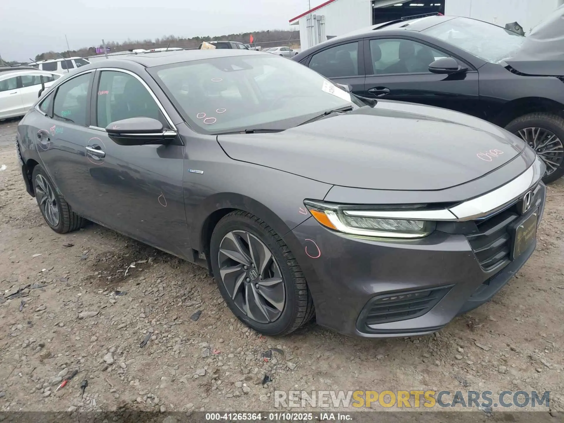 1 Фотография поврежденного автомобиля 19XZE4F90NE005221 HONDA INSIGHT 2022