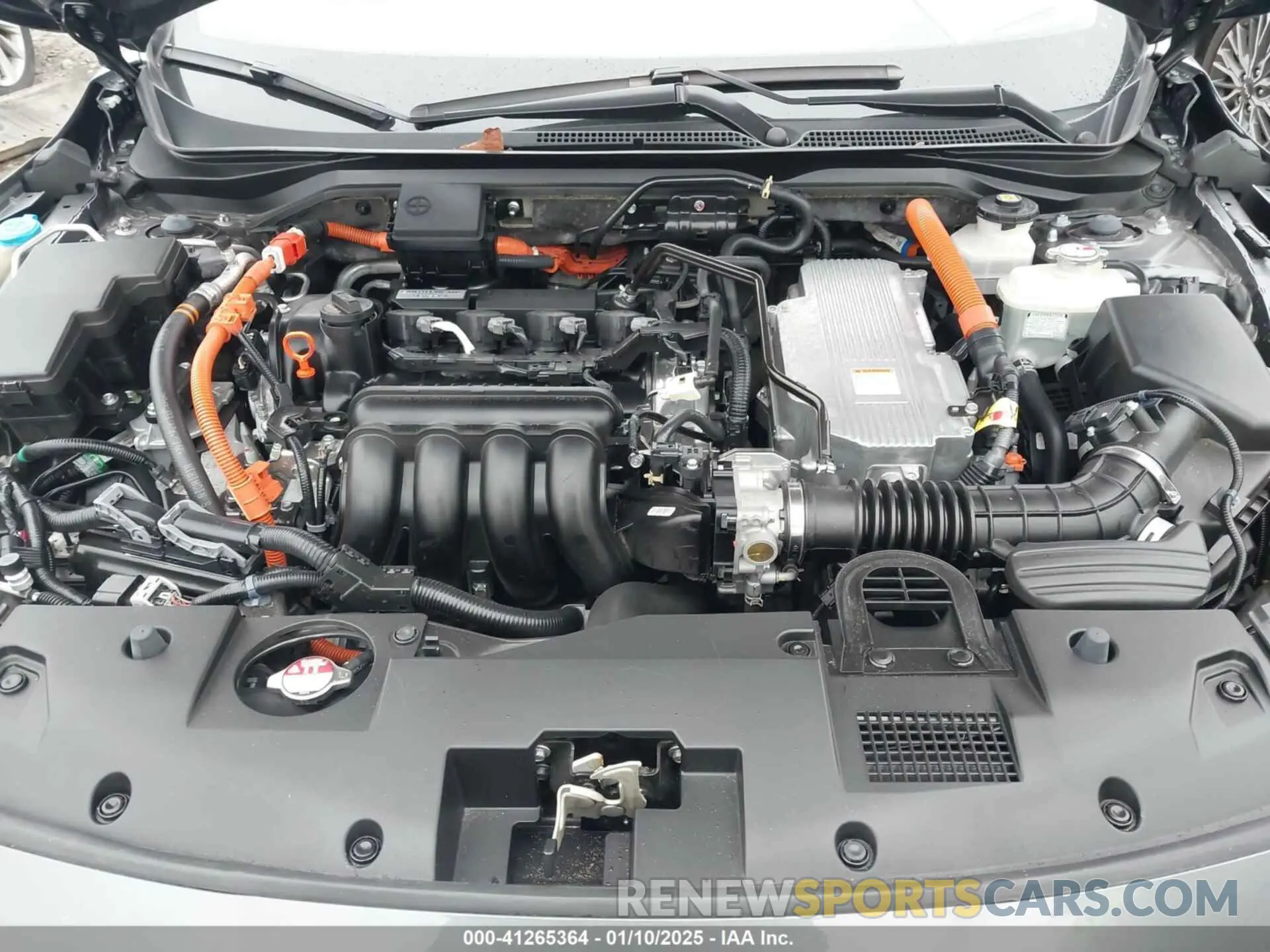 10 Фотография поврежденного автомобиля 19XZE4F90NE005221 HONDA INSIGHT 2022