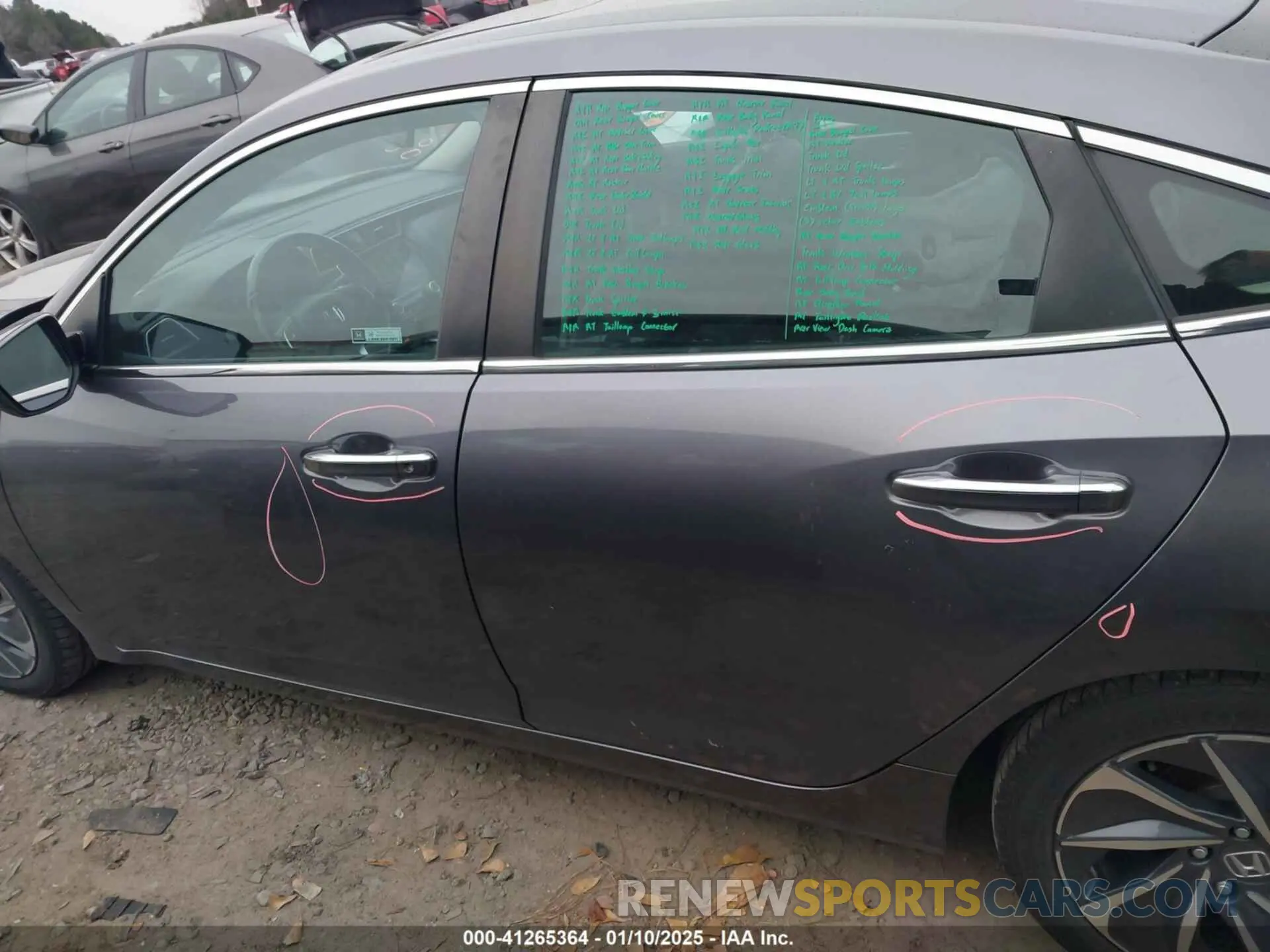 15 Фотография поврежденного автомобиля 19XZE4F90NE005221 HONDA INSIGHT 2022