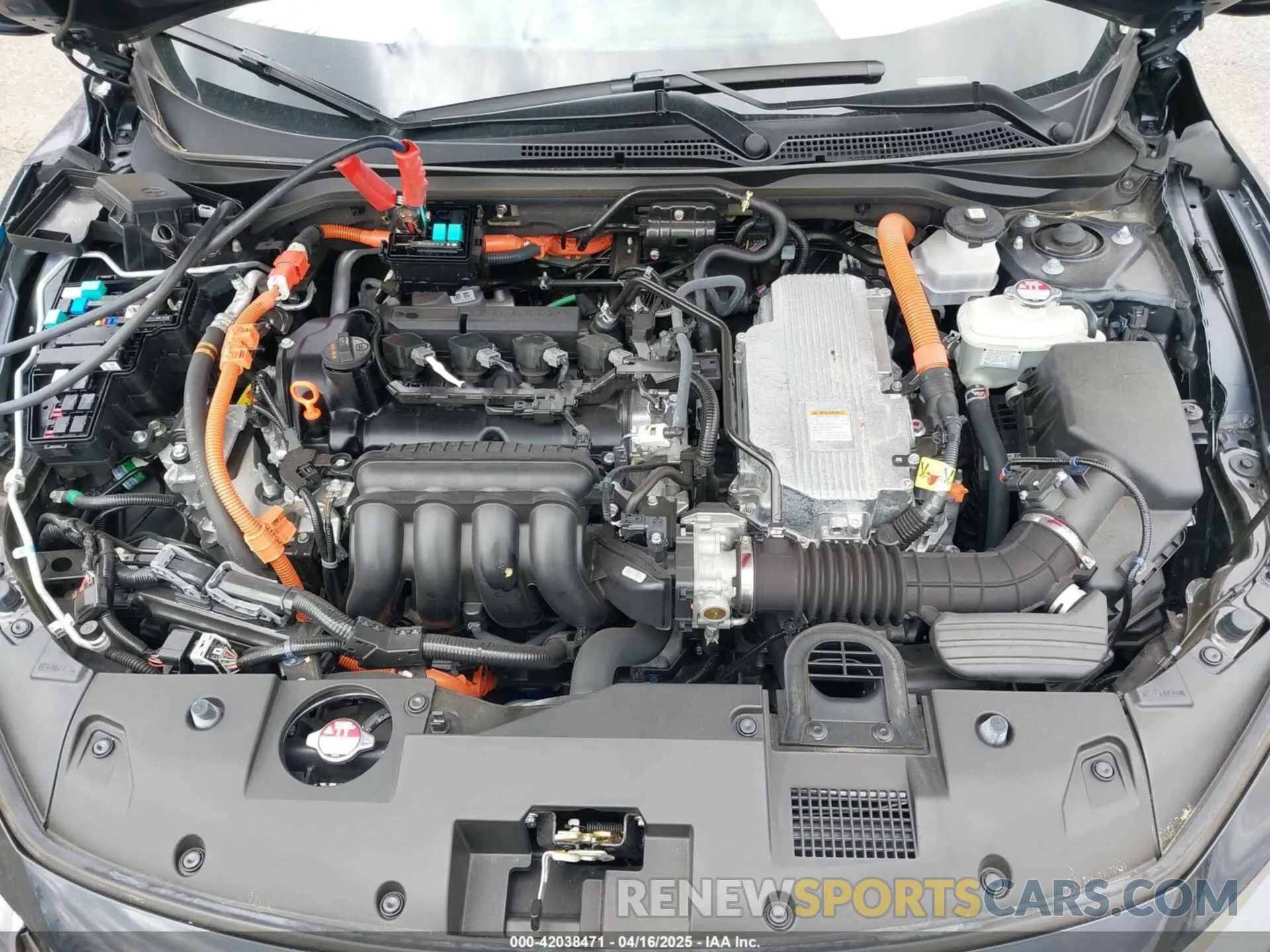 10 Фотография поврежденного автомобиля 19XZE4F90NE007552 HONDA INSIGHT 2022