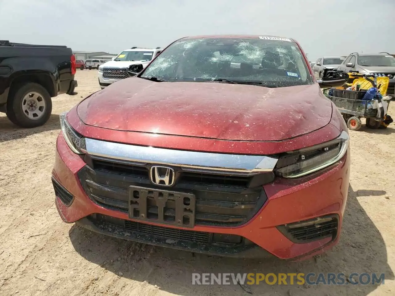 5 Photograph of a damaged car 19XZE4F95NE002847 HONDA INSIGHT 2022