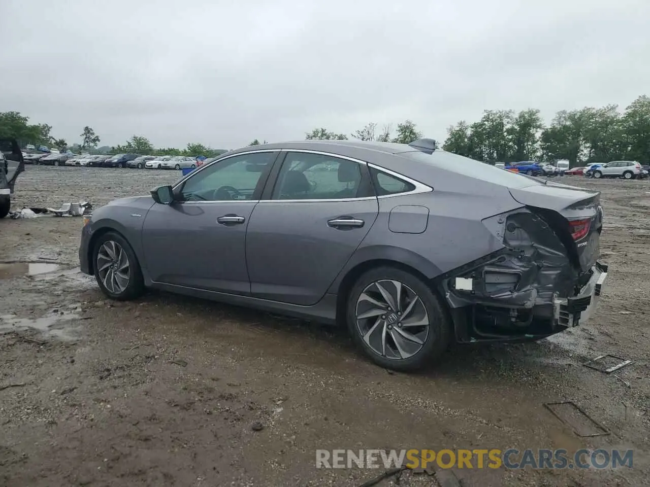 2 Photograph of a damaged car 19XZE4F98NE005192 HONDA INSIGHT 2022
