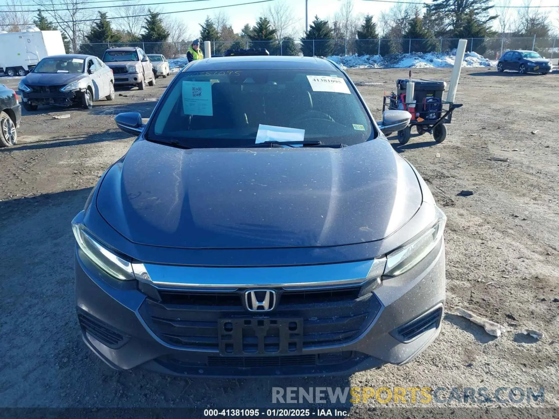 12 Фотография поврежденного автомобиля 19XZE4F99NE008697 HONDA INSIGHT 2022