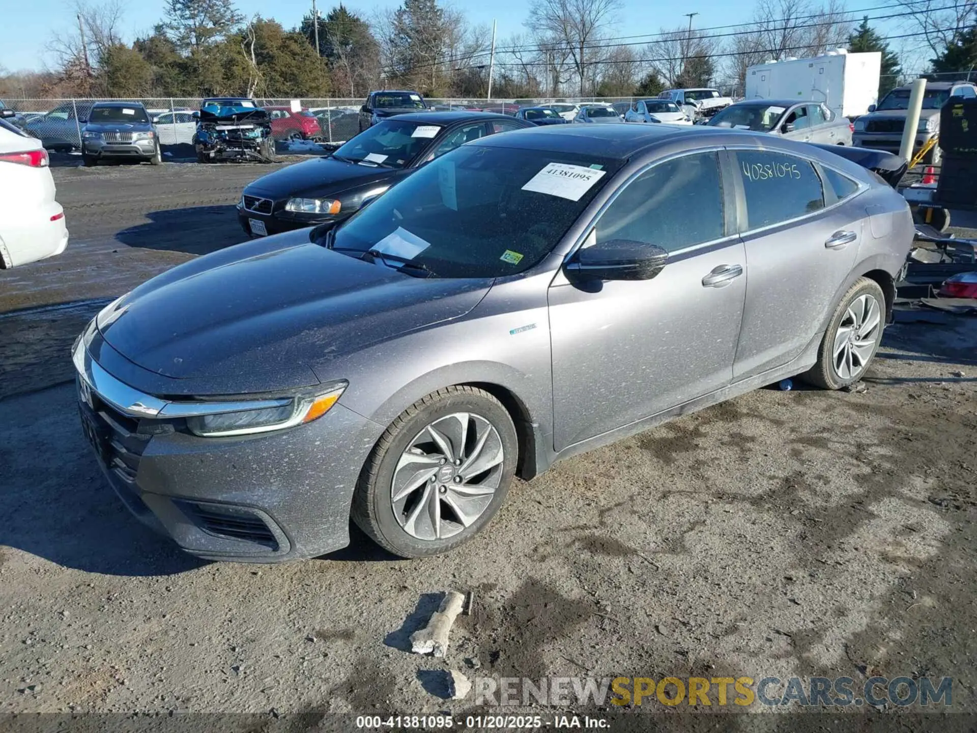 2 Фотография поврежденного автомобиля 19XZE4F99NE008697 HONDA INSIGHT 2022