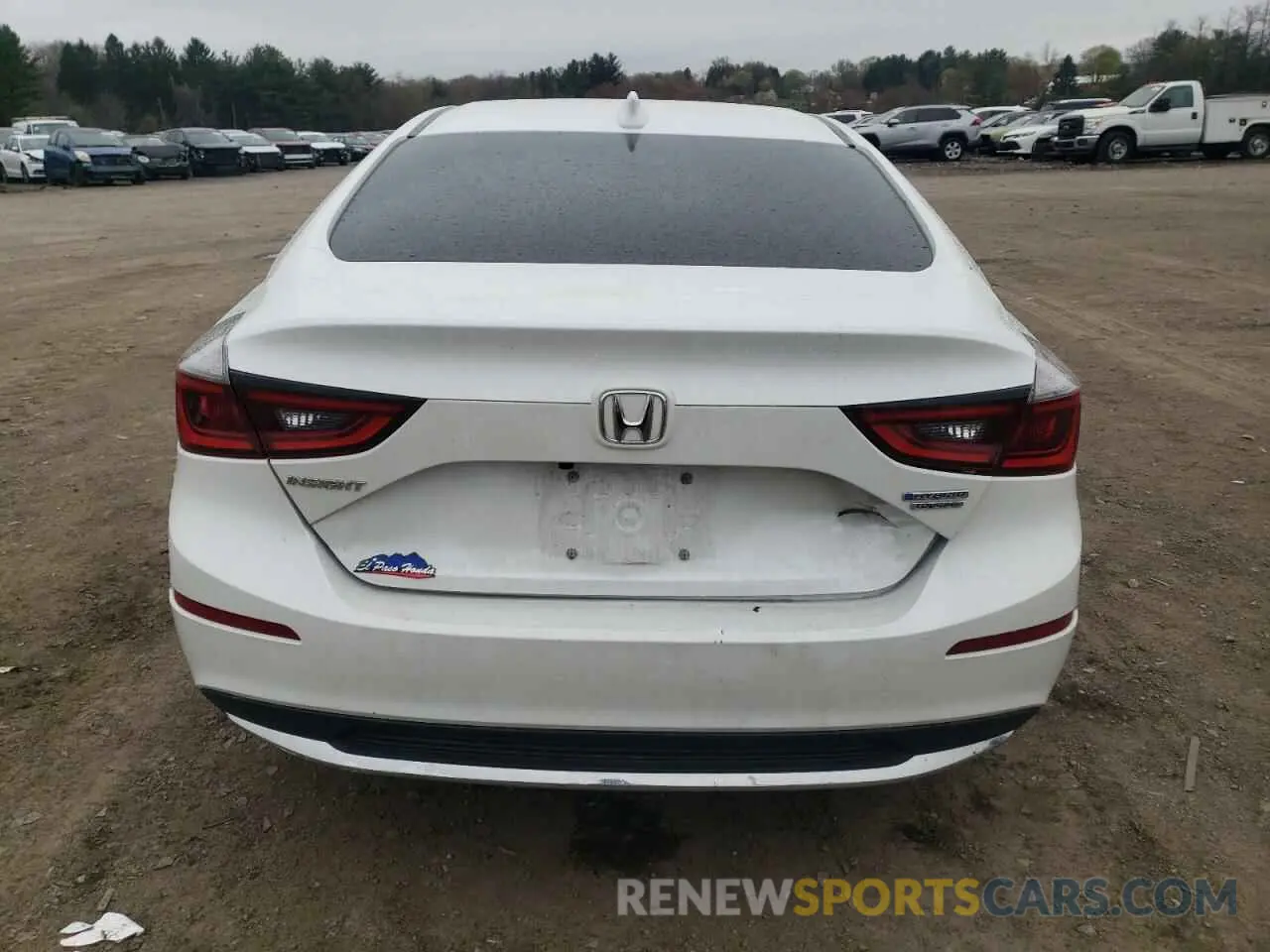 6 Фотография поврежденного автомобиля 19XZE4F99NE013494 HONDA INSIGHT 2022