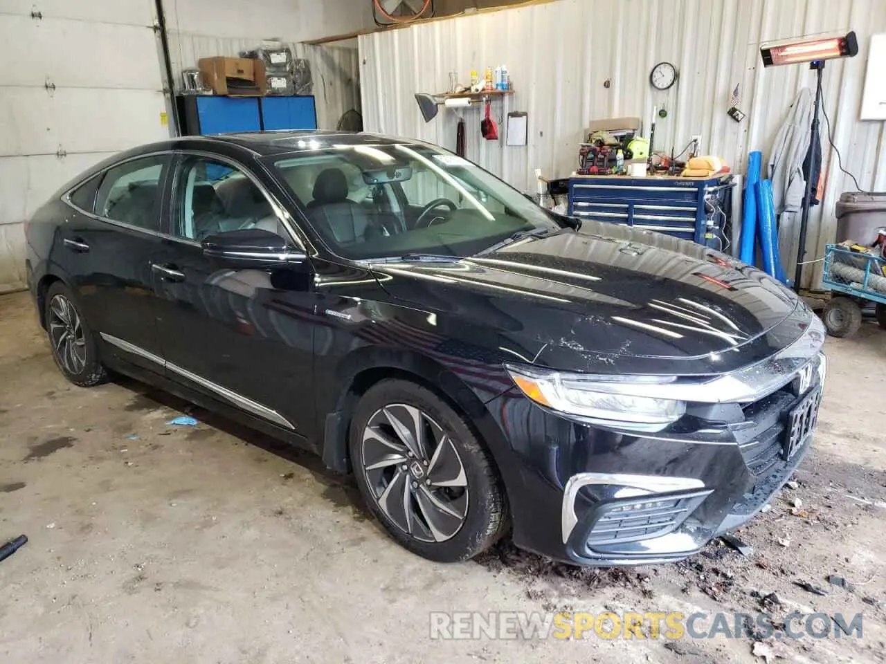 4 Photograph of a damaged car 19XZE4F9XNE017554 HONDA INSIGHT 2022