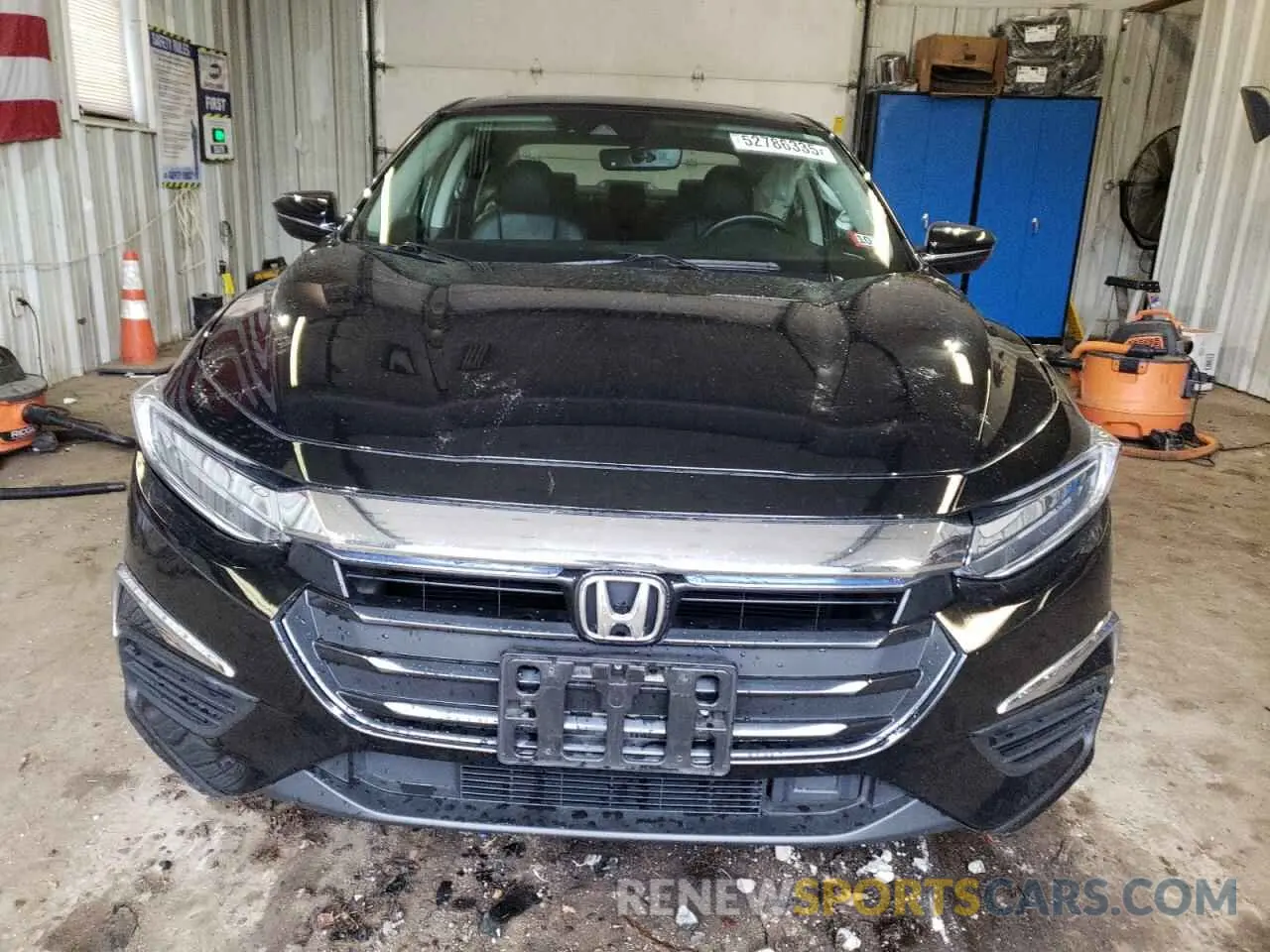 5 Photograph of a damaged car 19XZE4F9XNE017554 HONDA INSIGHT 2022