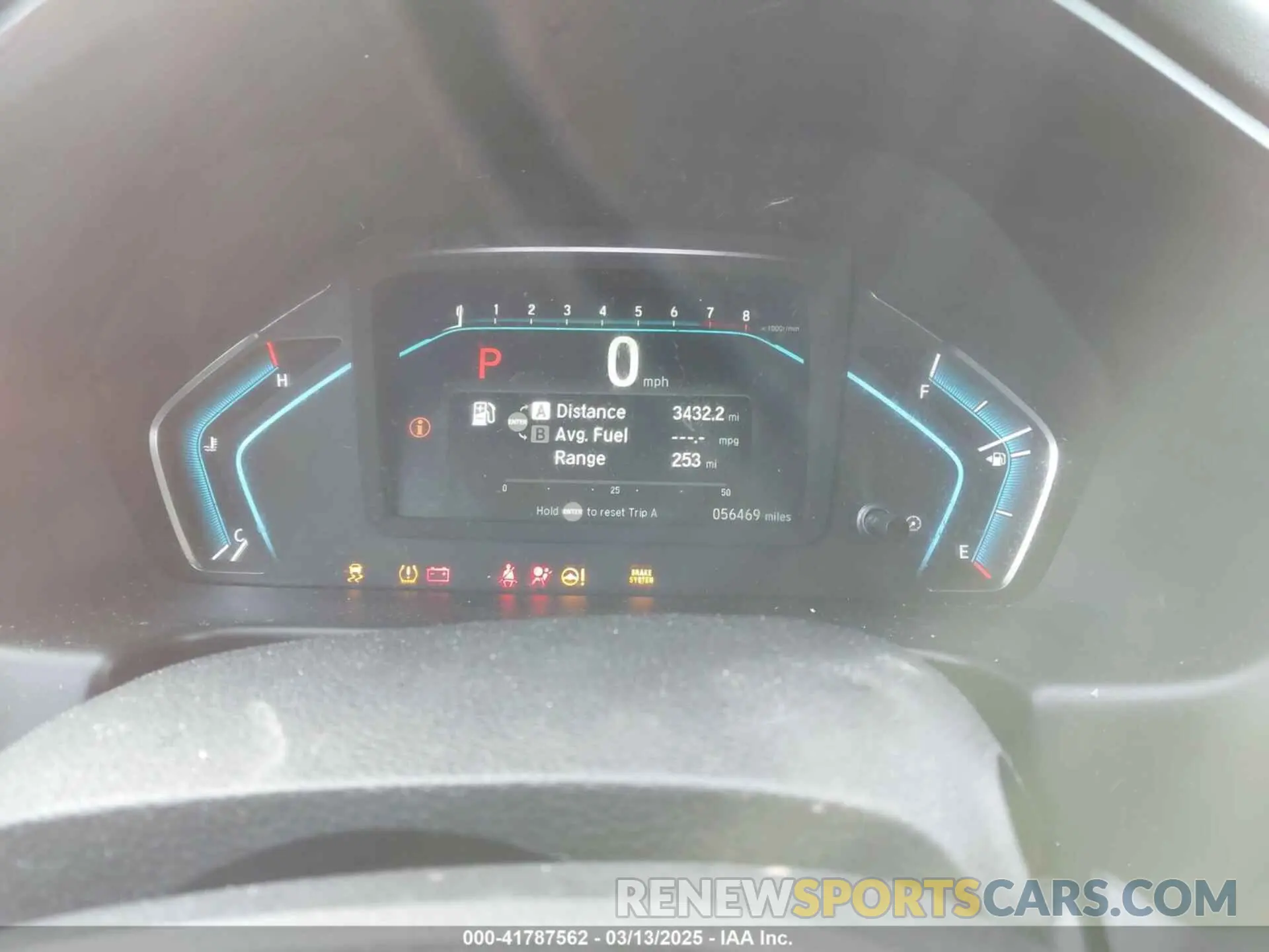 7 Photograph of a damaged car 5FNRL6H20KB028201 HONDA ODYSSEY 2019