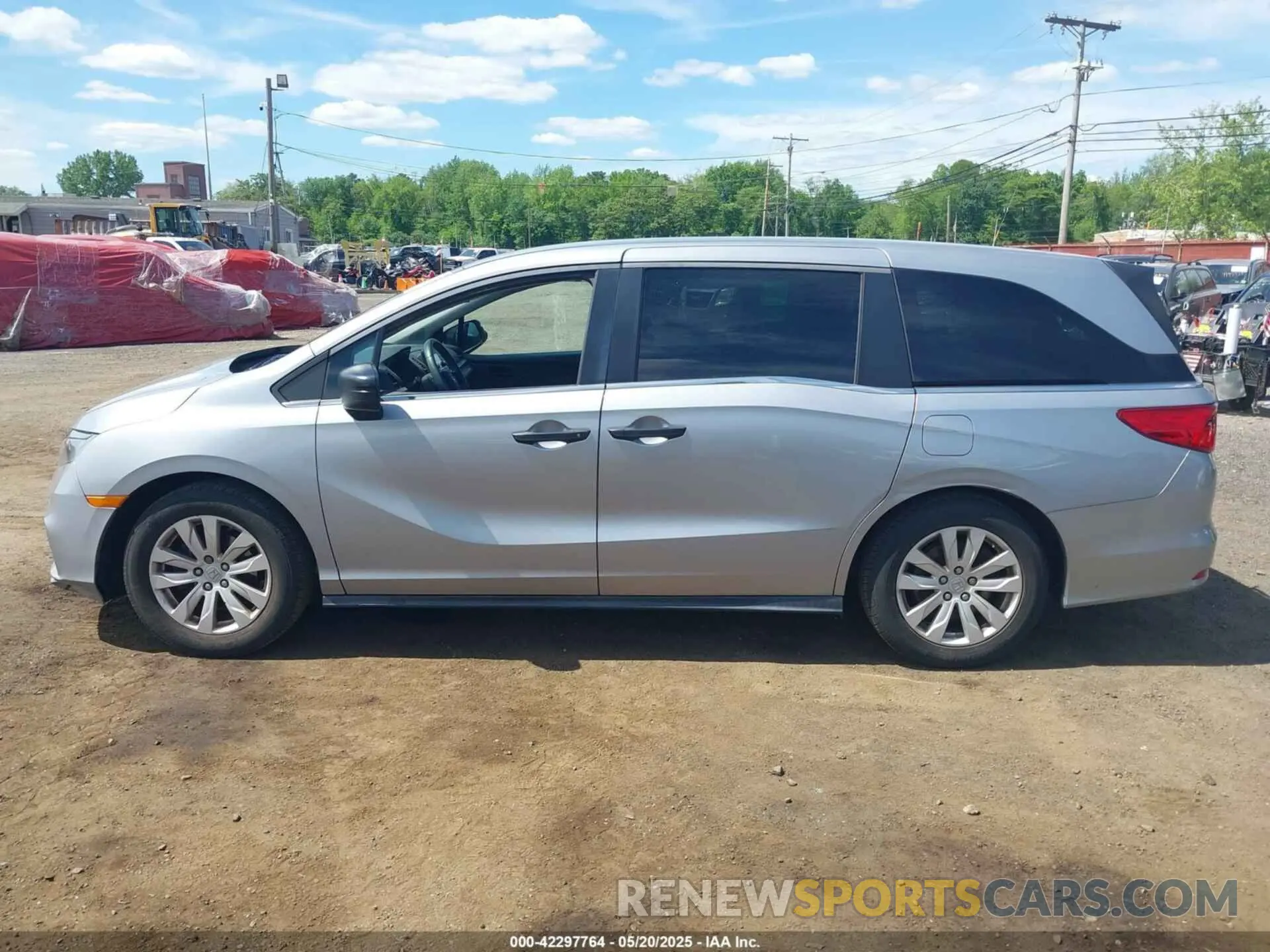14 Фотография поврежденного автомобиля 5FNRL6H25KB022751 HONDA ODYSSEY 2019