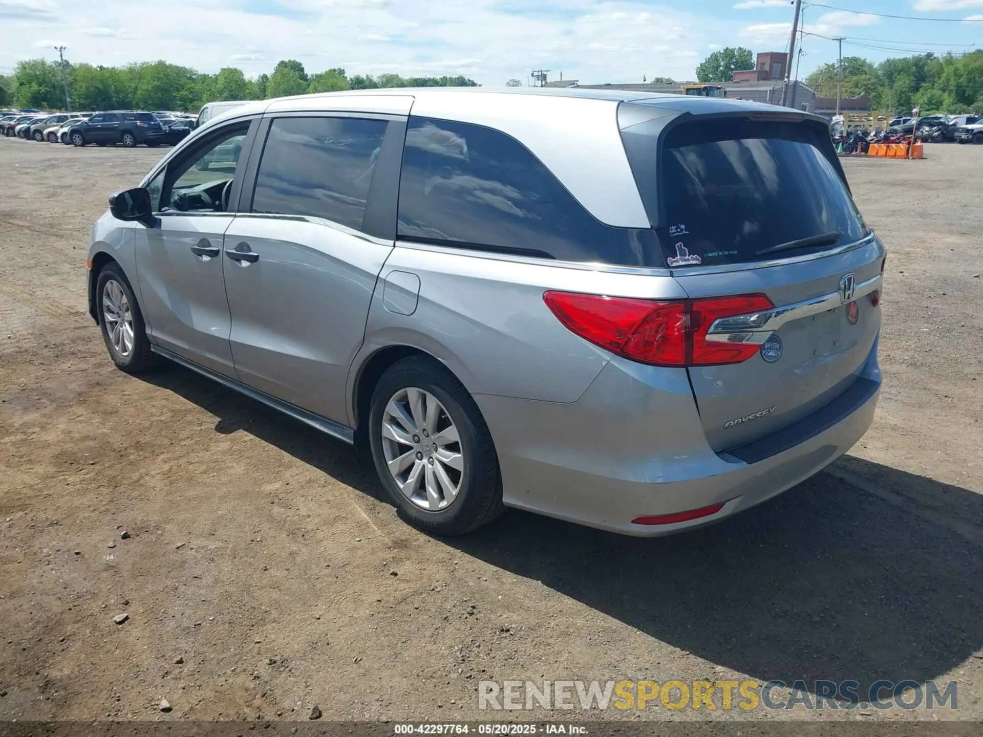 3 Фотография поврежденного автомобиля 5FNRL6H25KB022751 HONDA ODYSSEY 2019