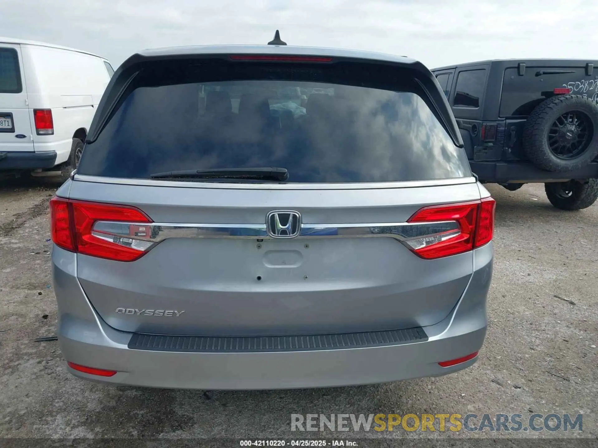 16 Фотография поврежденного автомобиля 5FNRL6H50KB001882 HONDA ODYSSEY 2019