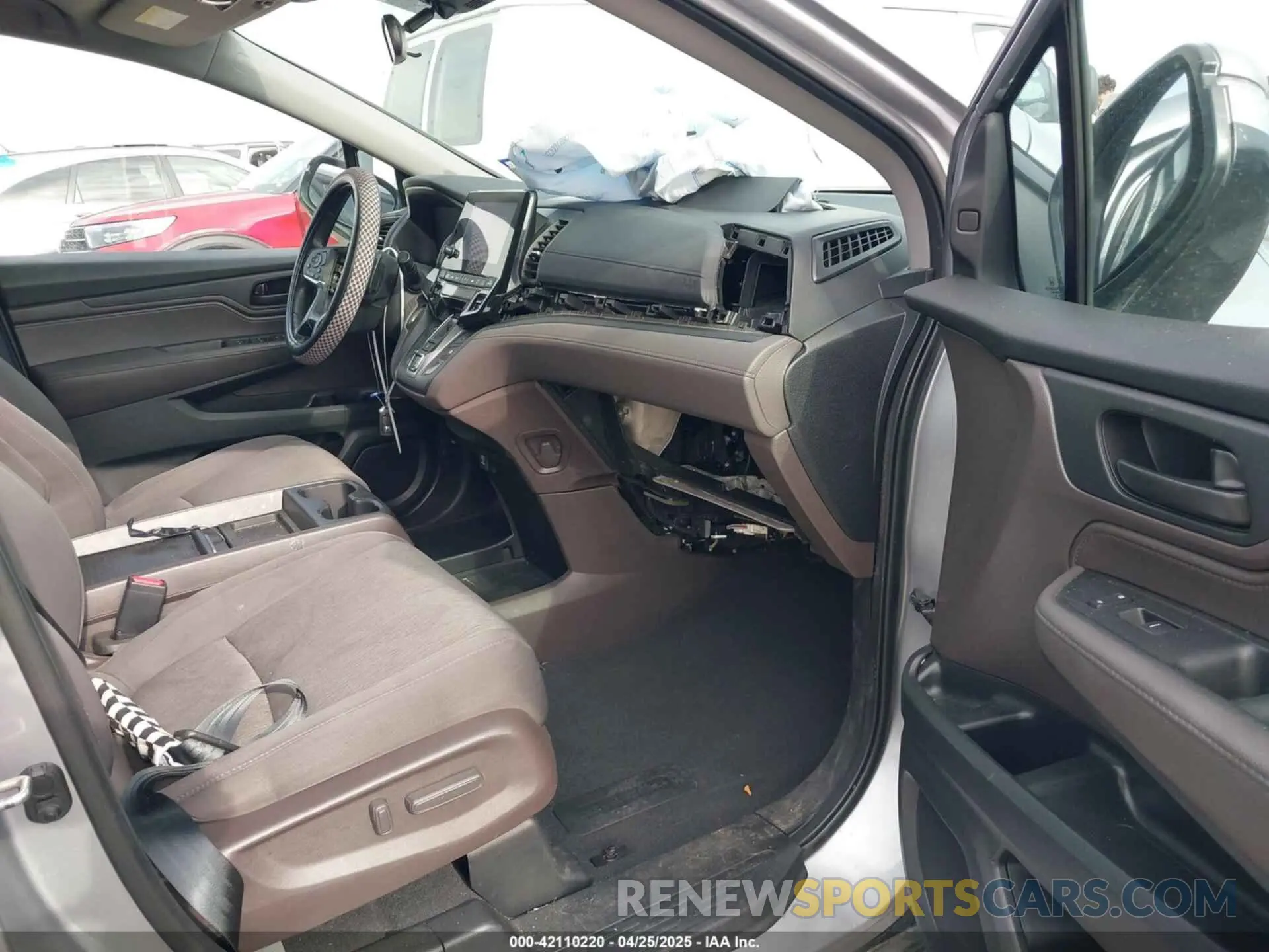 5 Фотография поврежденного автомобиля 5FNRL6H50KB001882 HONDA ODYSSEY 2019