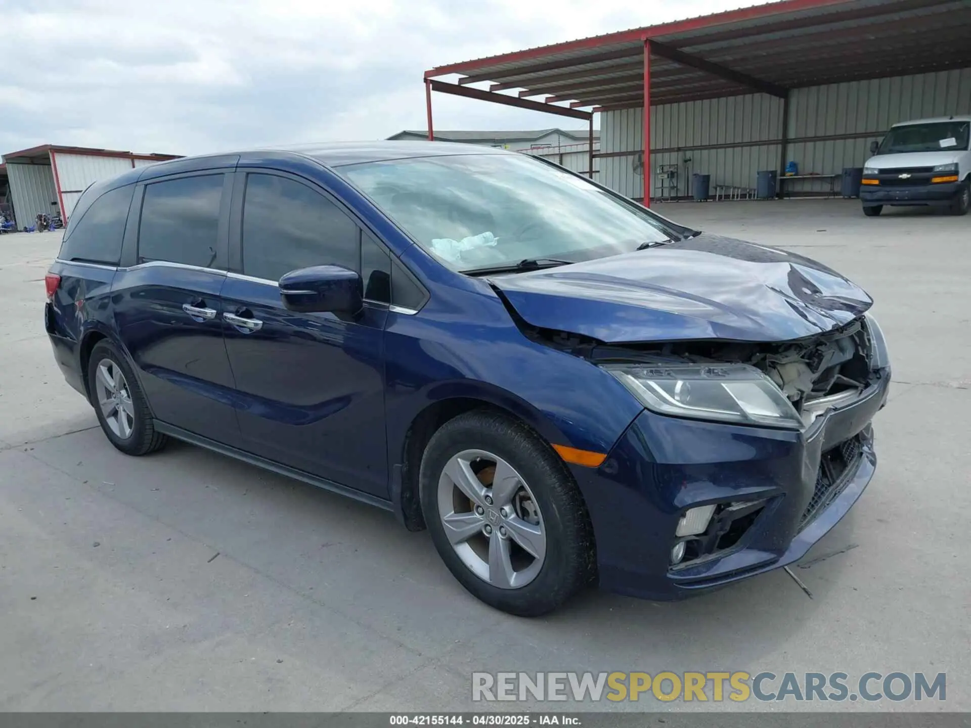 1 Фотография поврежденного автомобиля 5FNRL6H59KB135936 HONDA ODYSSEY 2019