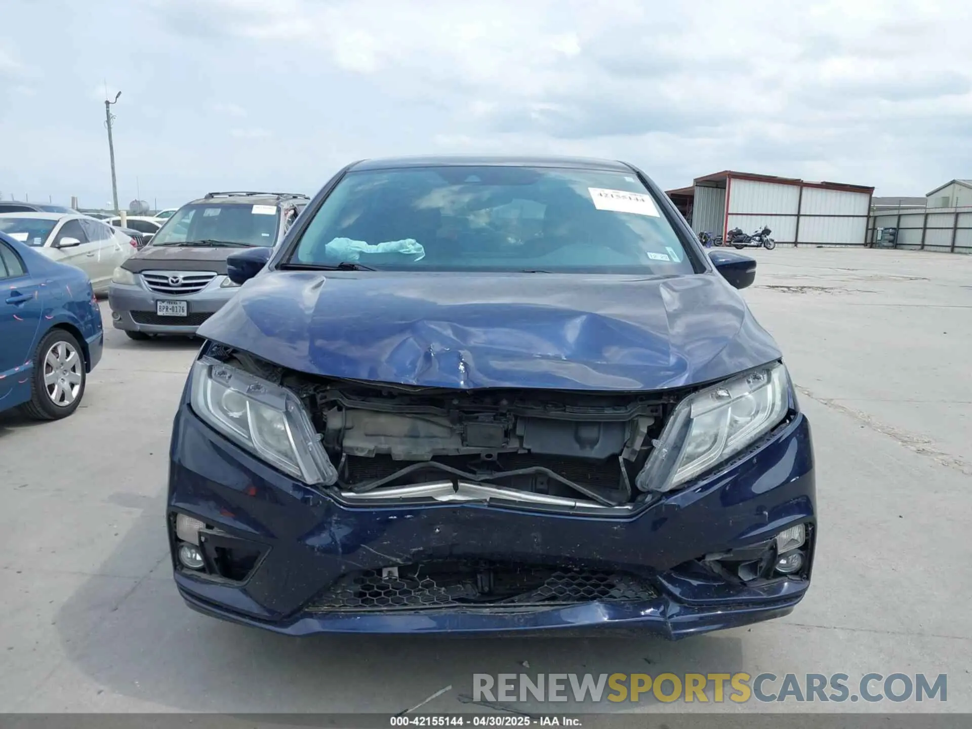 13 Фотография поврежденного автомобиля 5FNRL6H59KB135936 HONDA ODYSSEY 2019