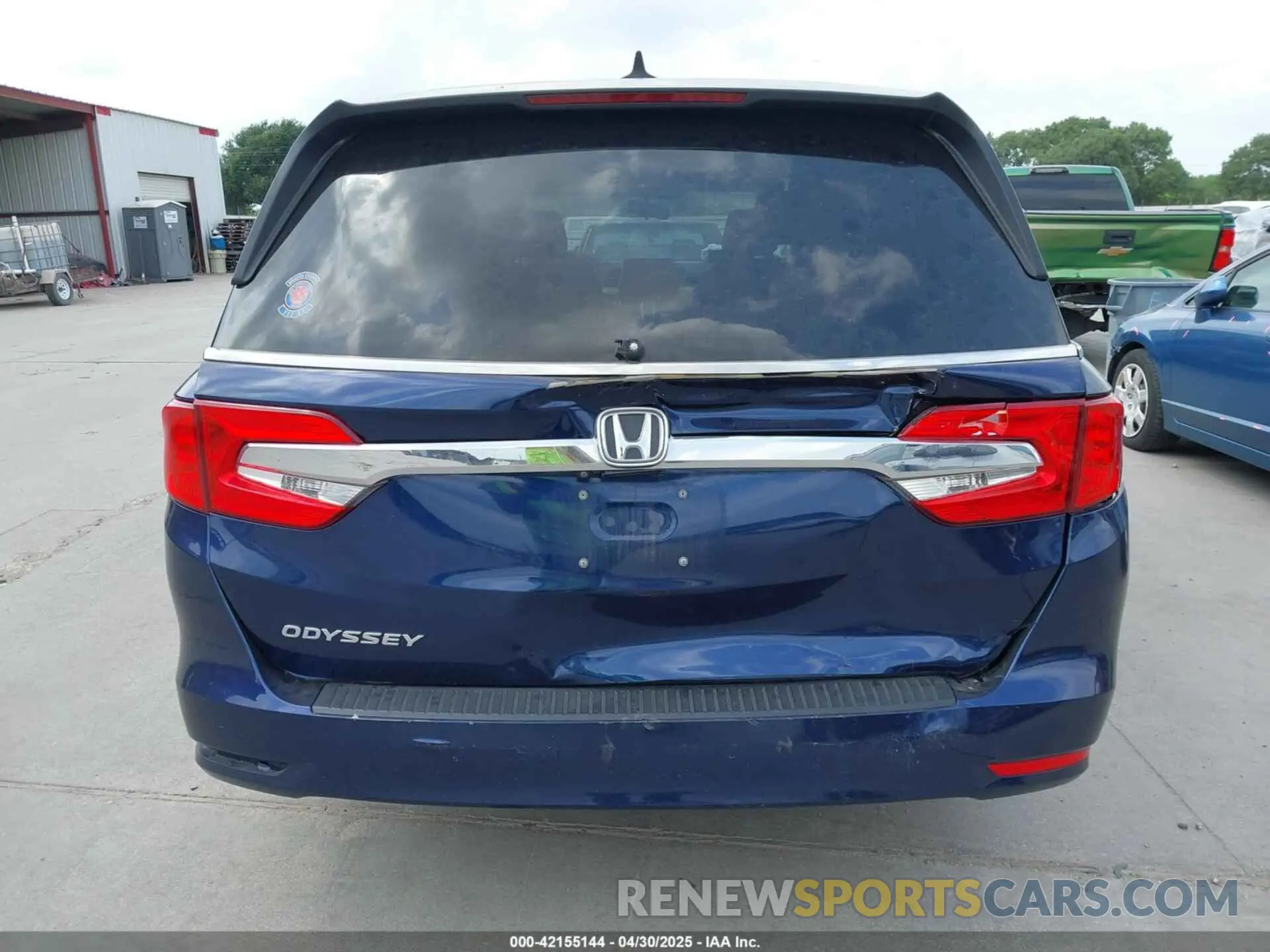 17 Фотография поврежденного автомобиля 5FNRL6H59KB135936 HONDA ODYSSEY 2019