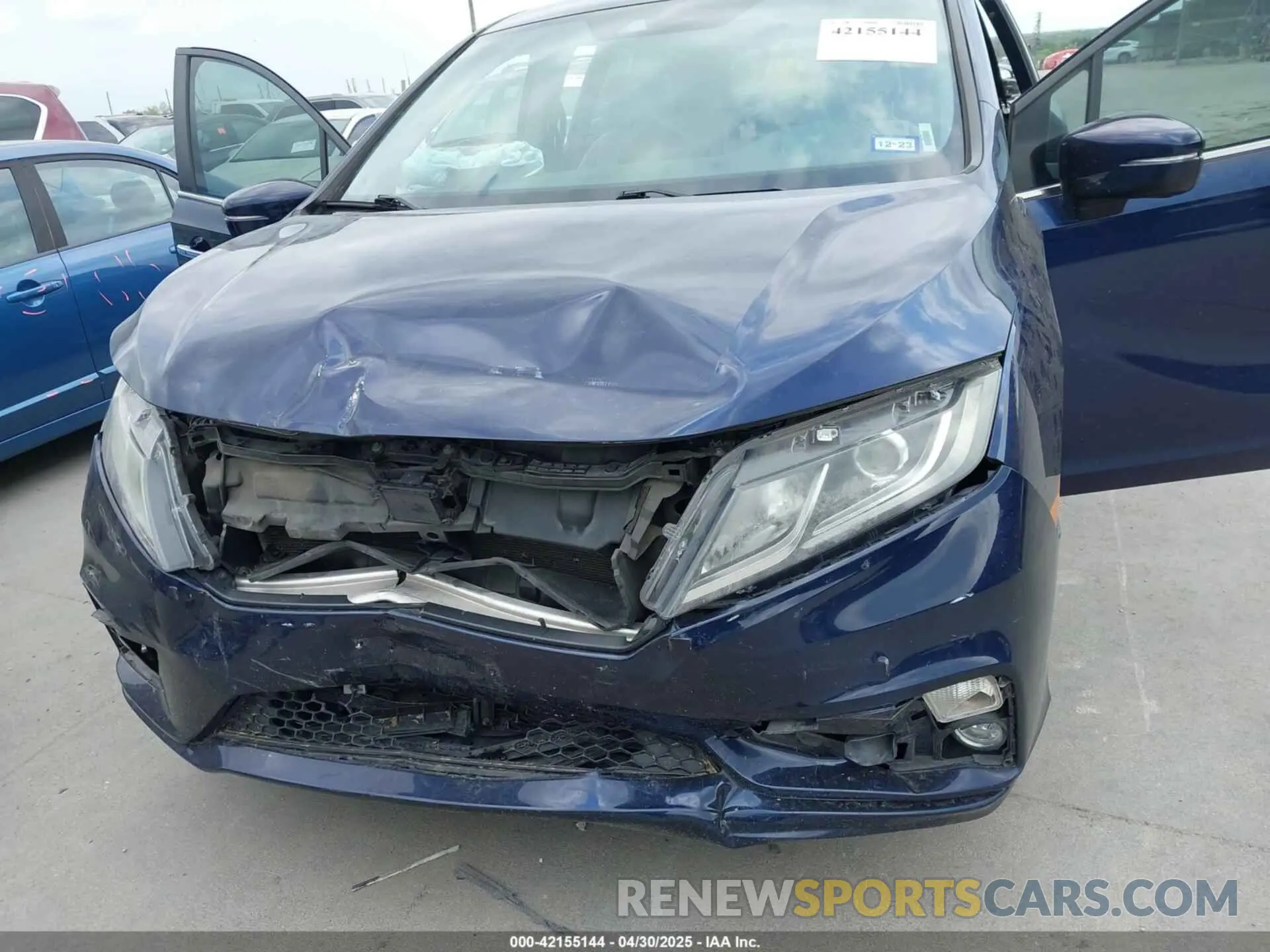 6 Фотография поврежденного автомобиля 5FNRL6H59KB135936 HONDA ODYSSEY 2019