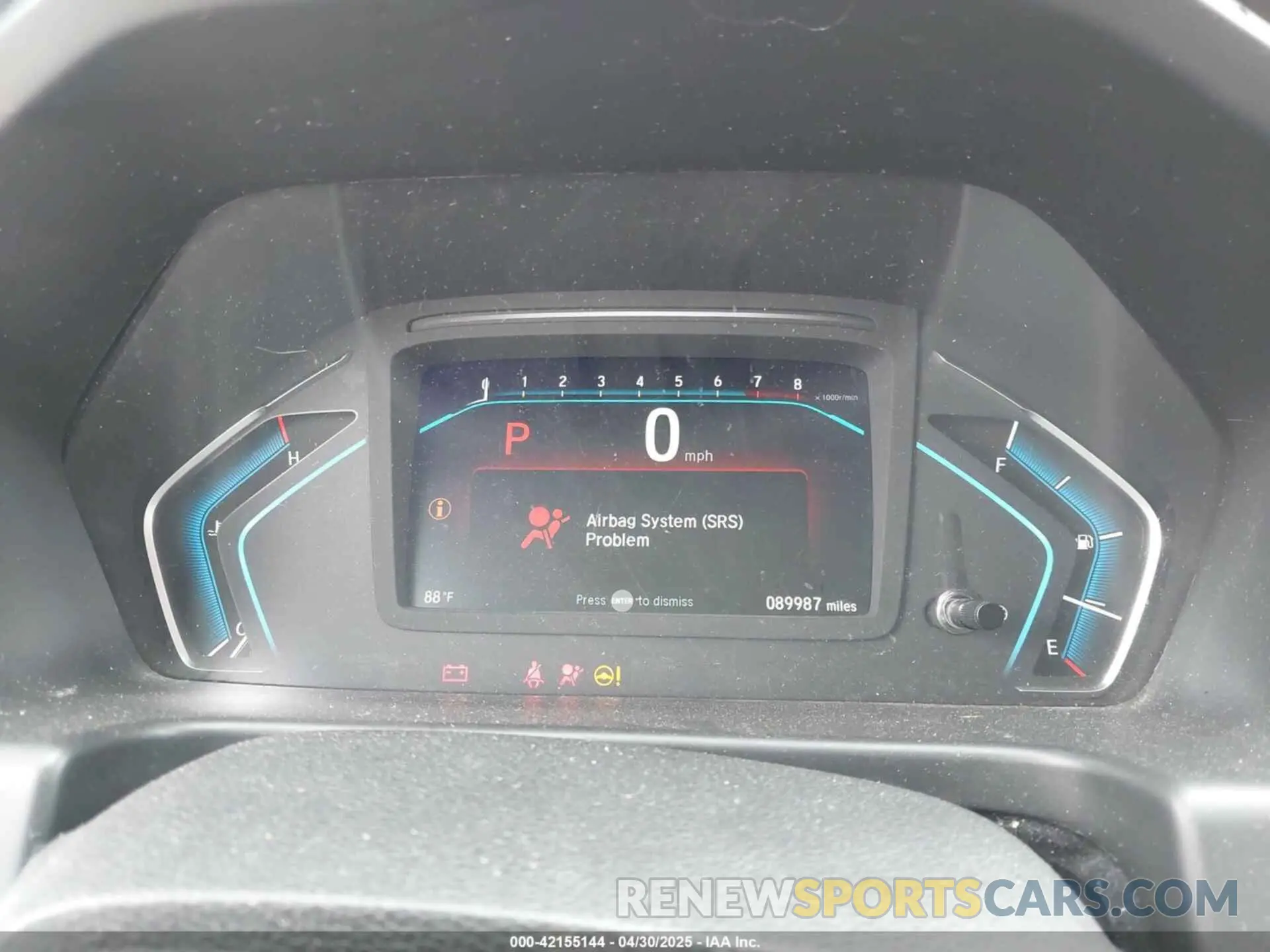 7 Фотография поврежденного автомобиля 5FNRL6H59KB135936 HONDA ODYSSEY 2019