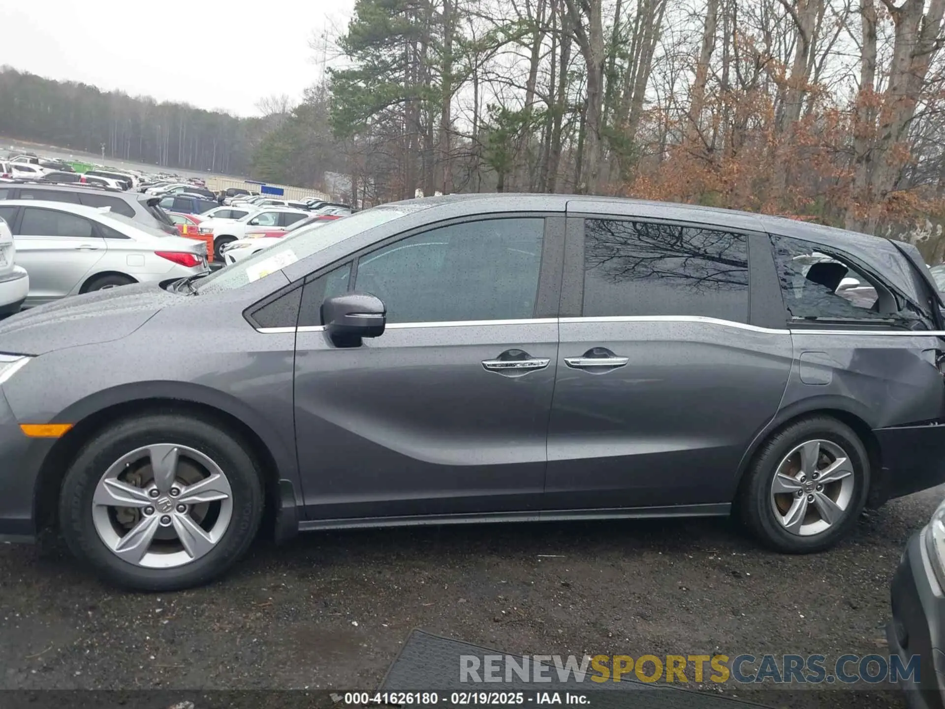 14 Photograph of a damaged car 5FNRL6H5XKB037336 HONDA ODYSSEY 2019