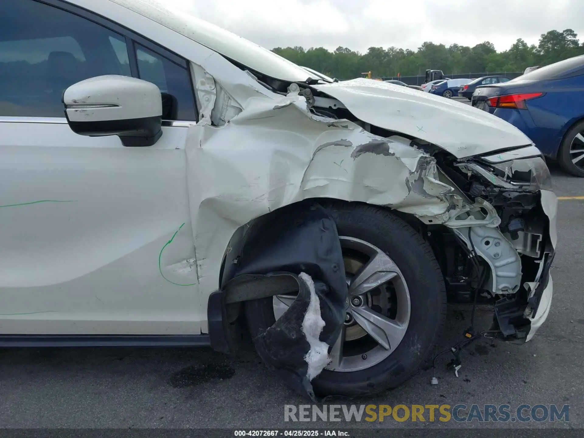 17 Фотография поврежденного автомобиля 5FNRL6H70KB083596 HONDA ODYSSEY 2019