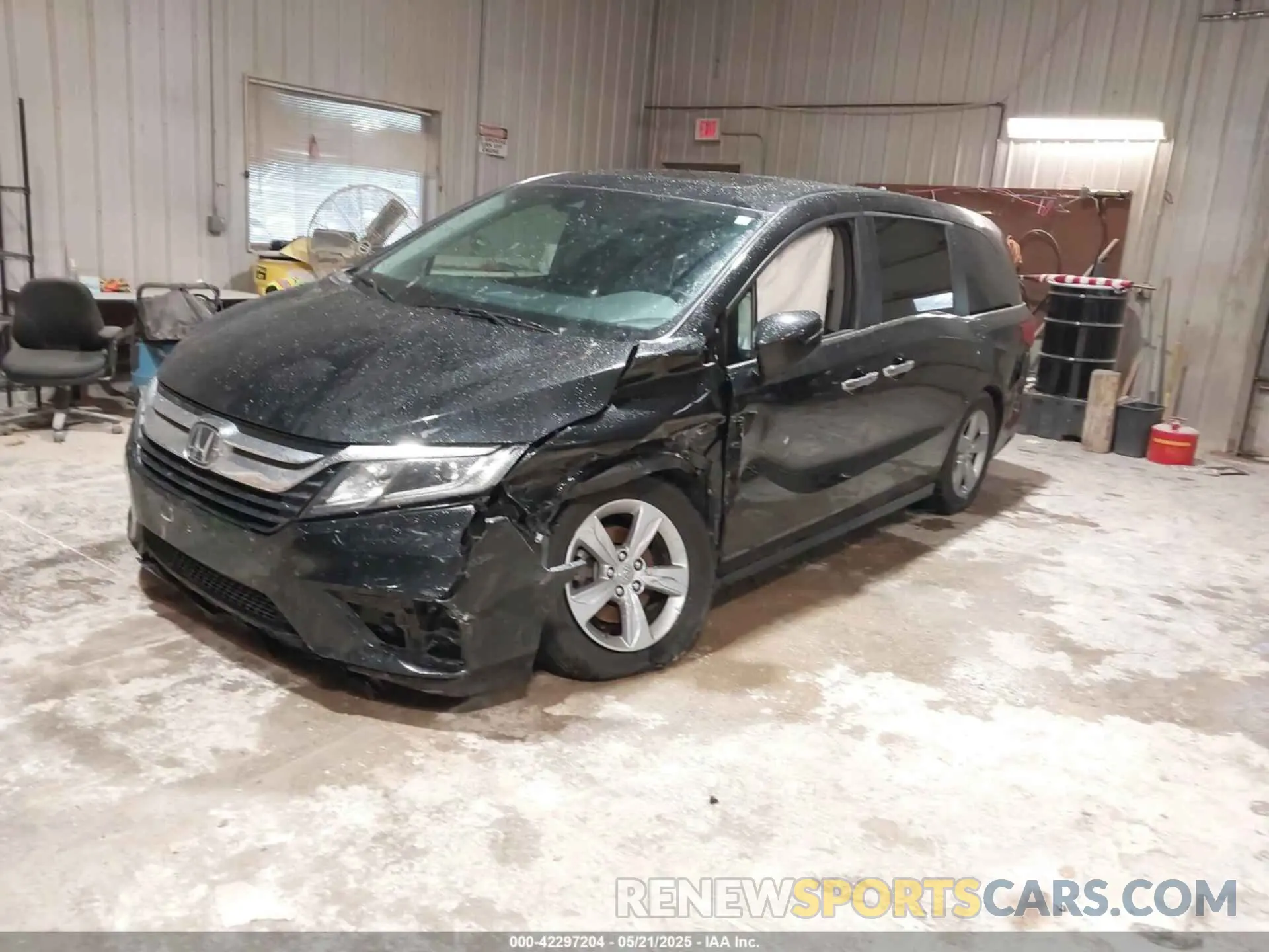 2 Фотография поврежденного автомобиля 5FNRL6H71KB044497 HONDA ODYSSEY 2019