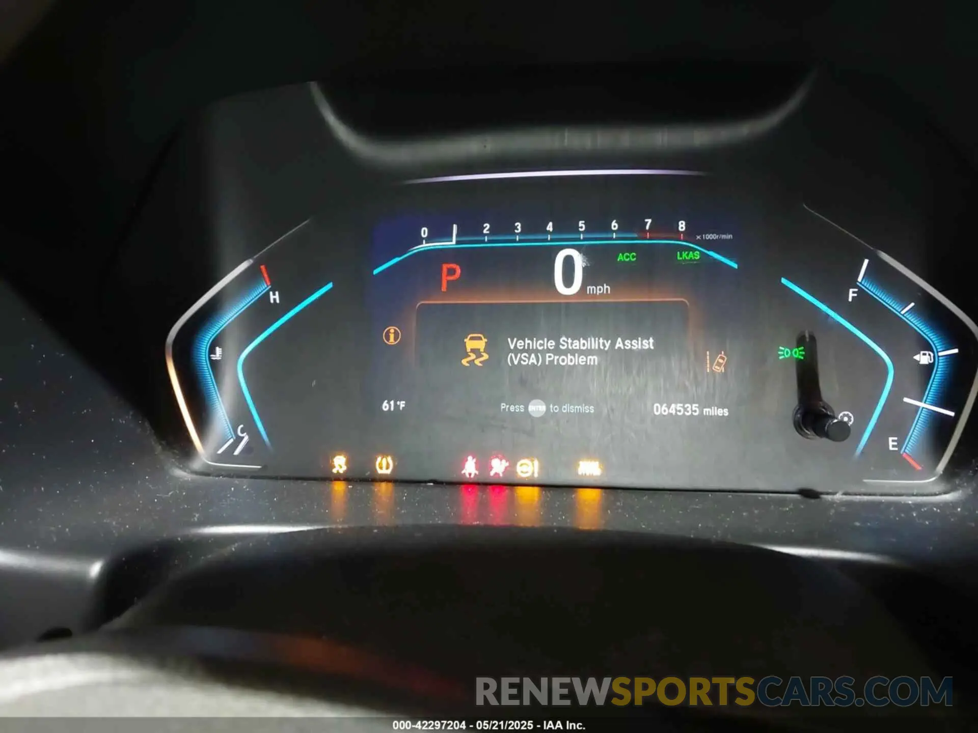 7 Фотография поврежденного автомобиля 5FNRL6H71KB044497 HONDA ODYSSEY 2019