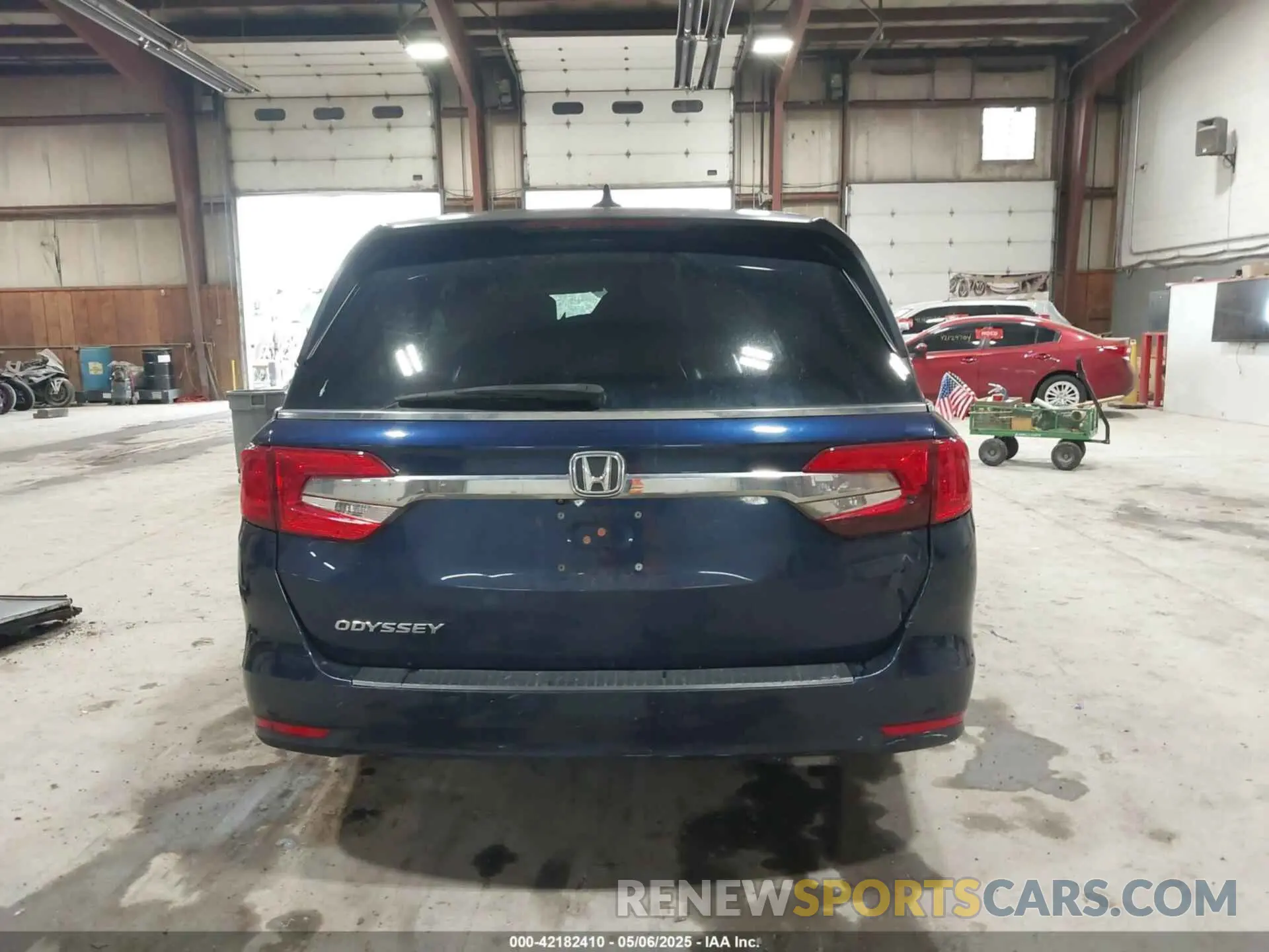 17 Фотография поврежденного автомобиля 5FNRL6H71KB133485 HONDA ODYSSEY 2019