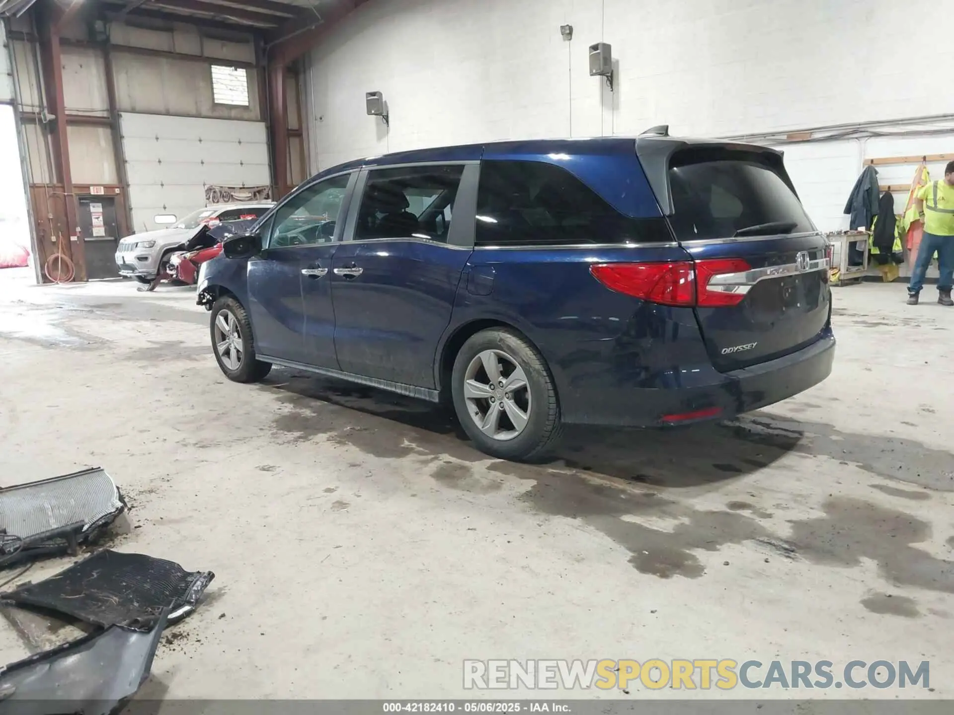 3 Фотография поврежденного автомобиля 5FNRL6H71KB133485 HONDA ODYSSEY 2019
