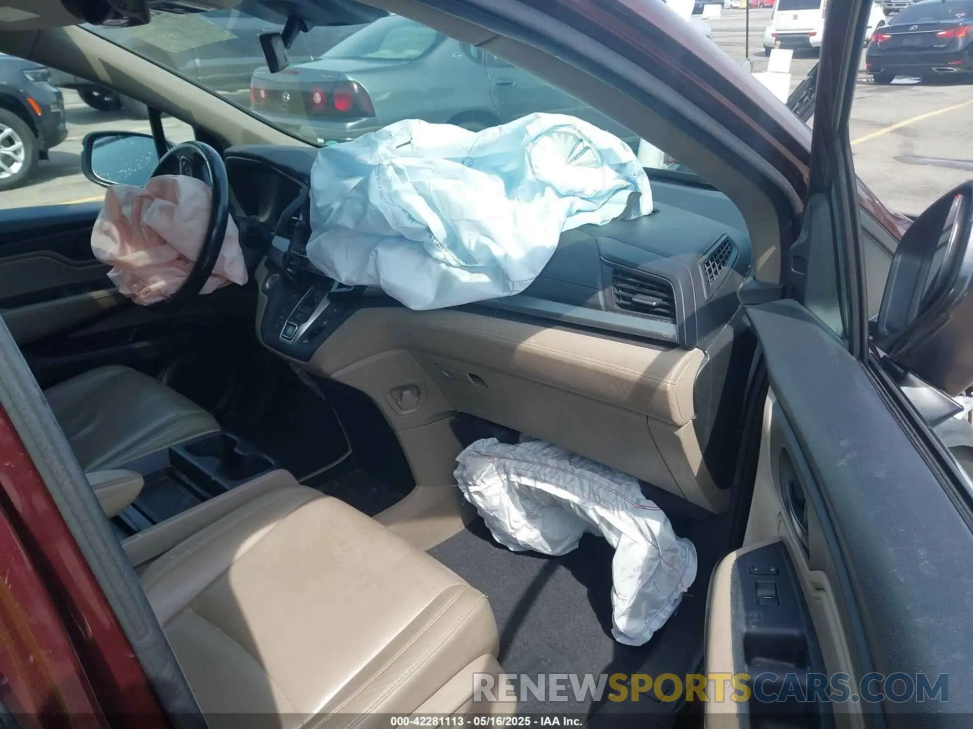 5 Photograph of a damaged car 5FNRL6H73KB050592 HONDA ODYSSEY 2019