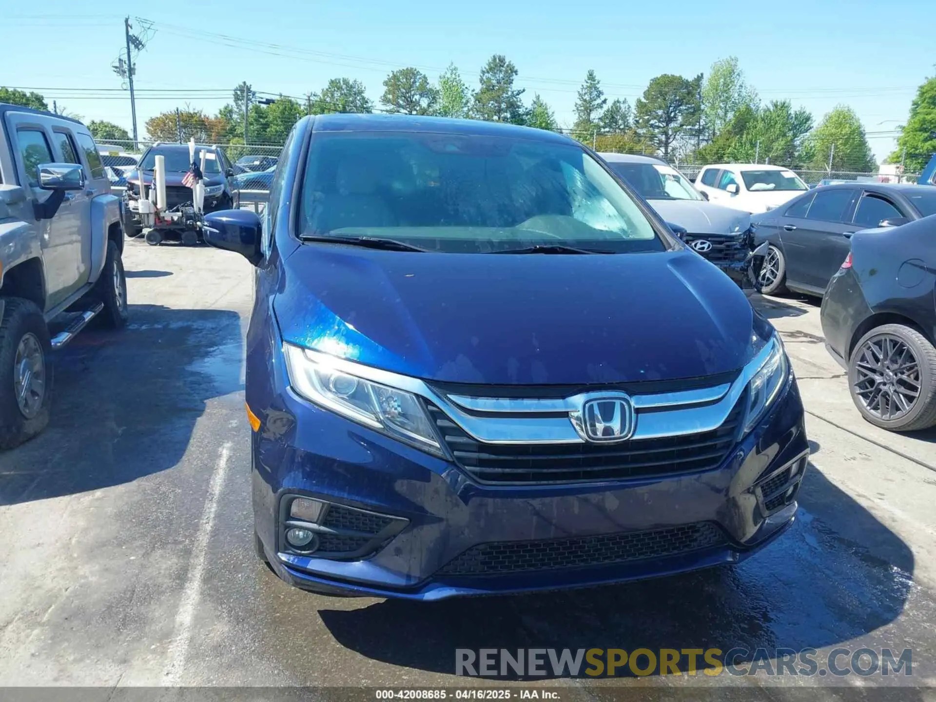 12 Фотография поврежденного автомобиля 5FNRL6H78KB096922 HONDA ODYSSEY 2019