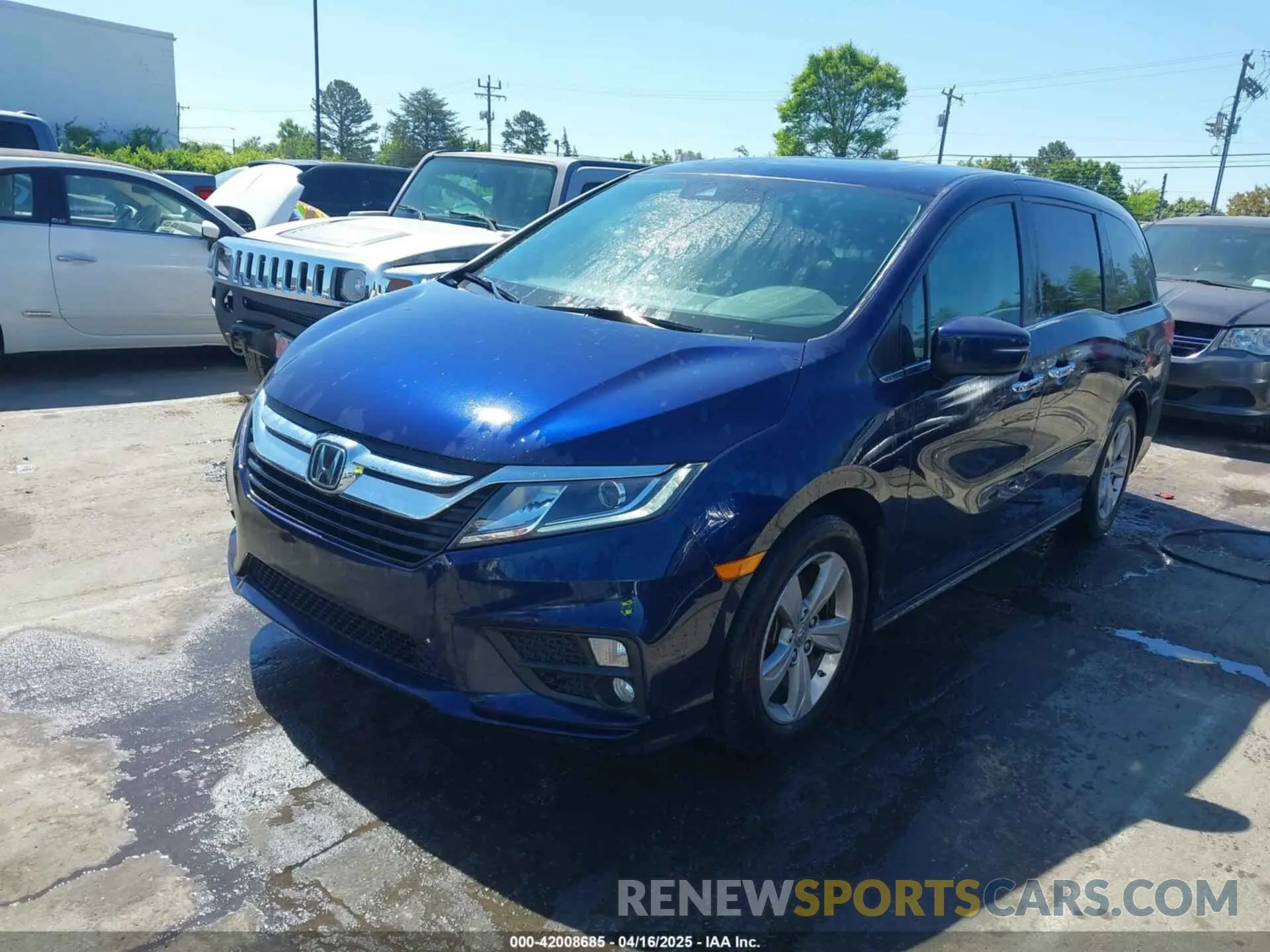 2 Фотография поврежденного автомобиля 5FNRL6H78KB096922 HONDA ODYSSEY 2019