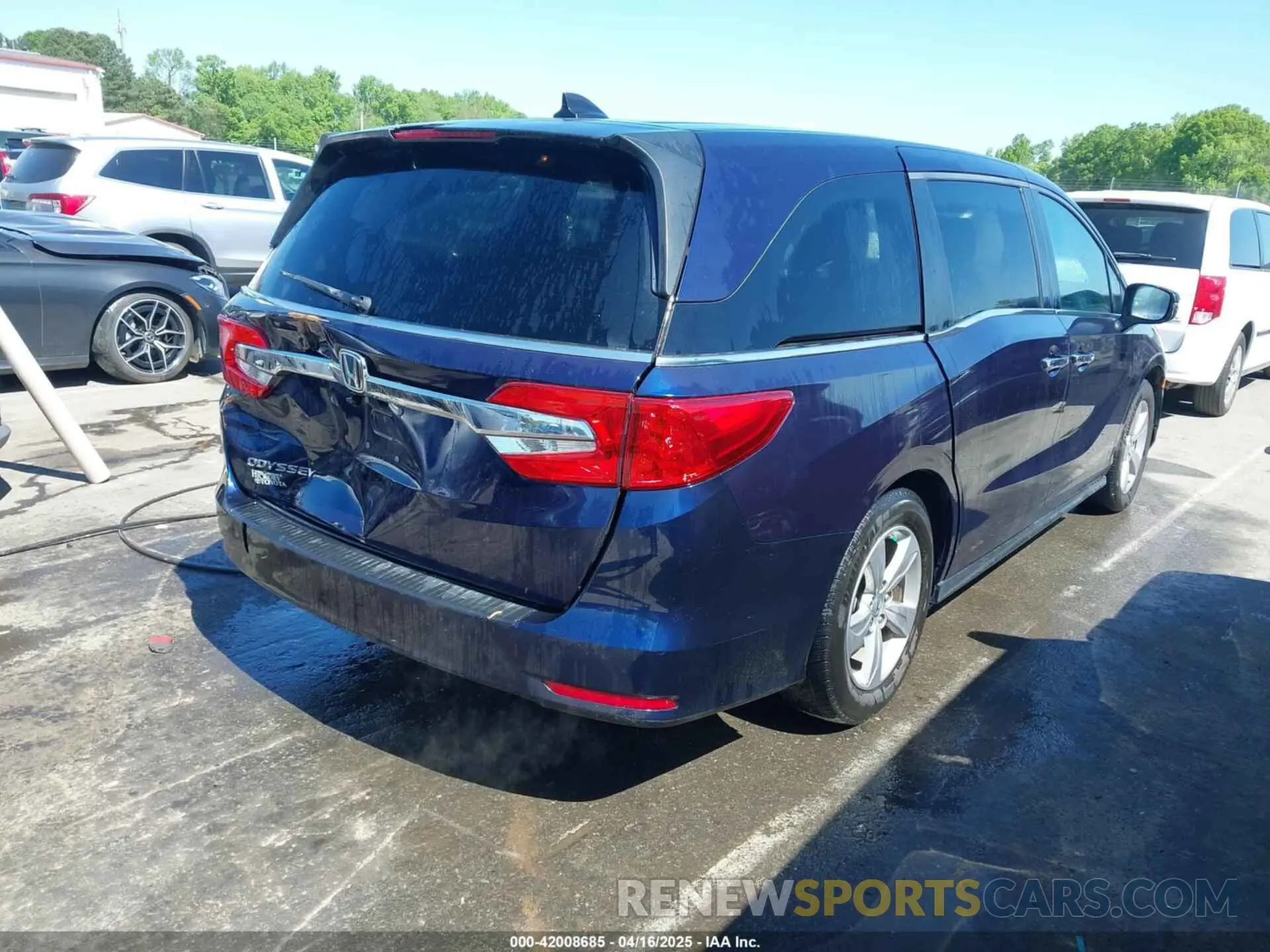 4 Фотография поврежденного автомобиля 5FNRL6H78KB096922 HONDA ODYSSEY 2019