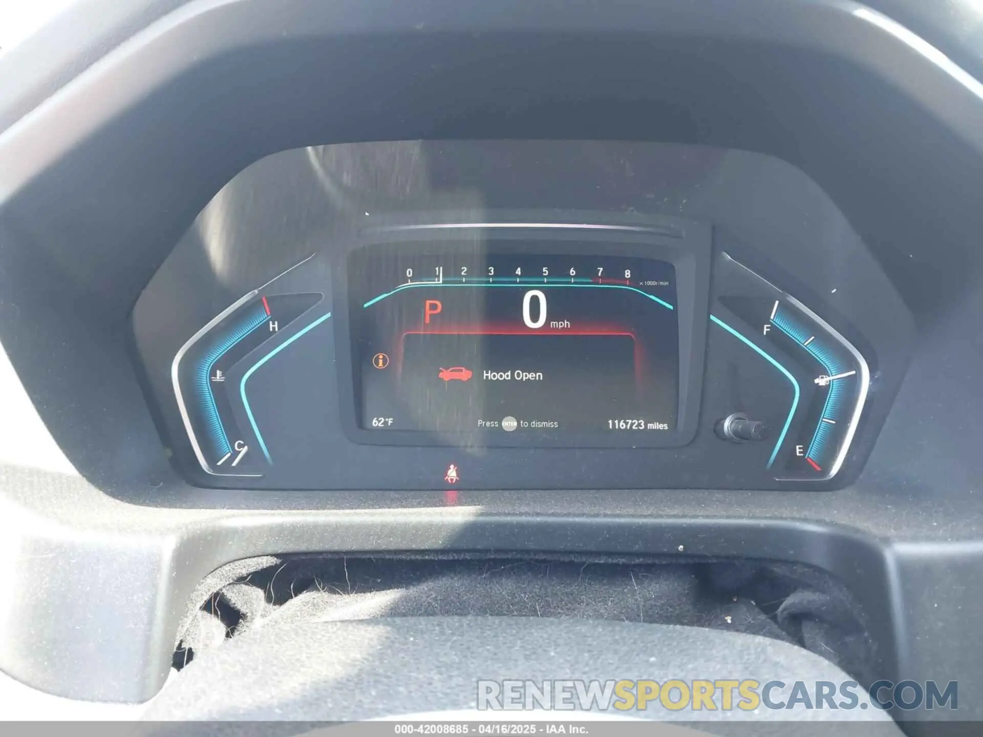 7 Фотография поврежденного автомобиля 5FNRL6H78KB096922 HONDA ODYSSEY 2019