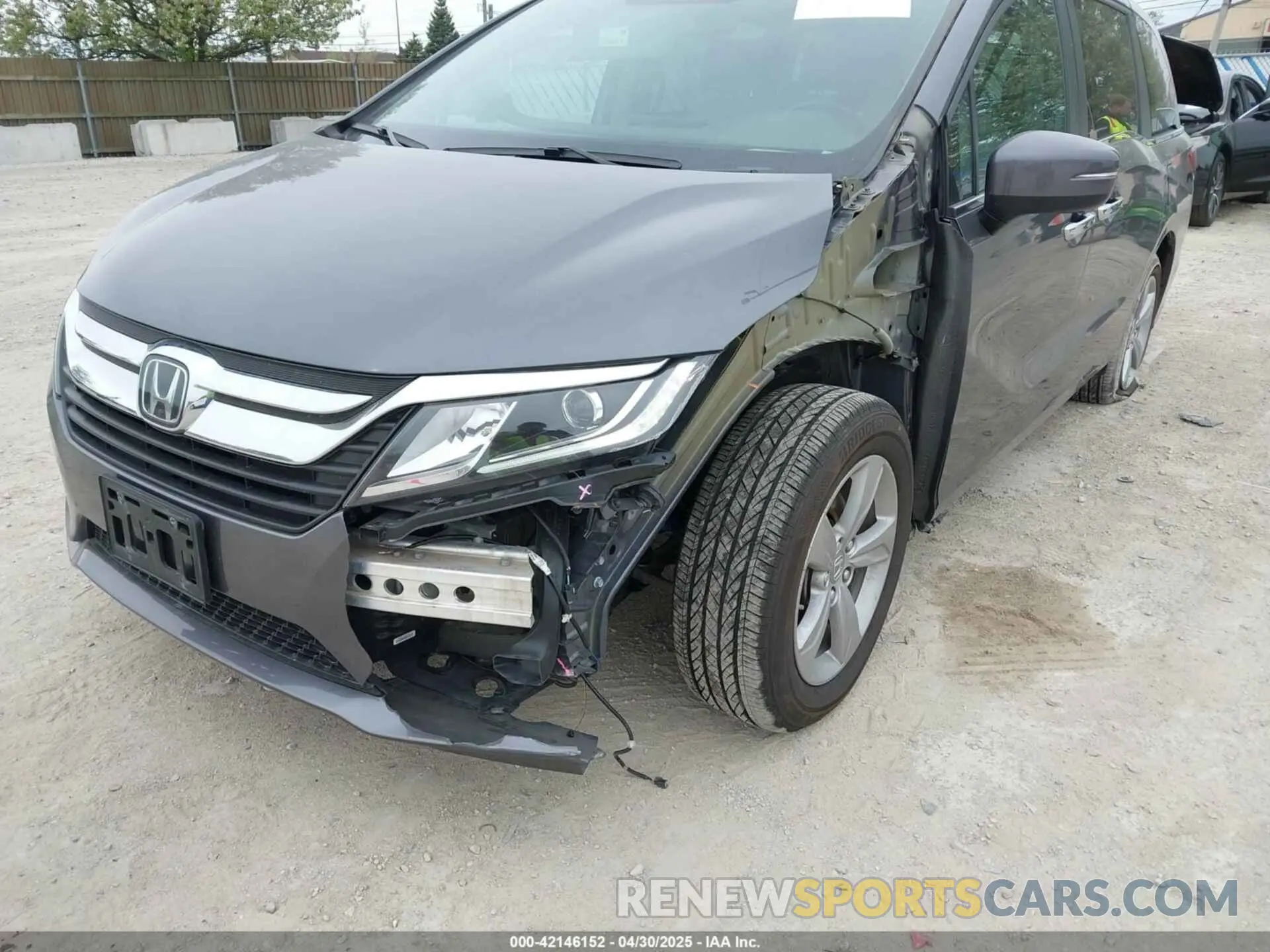 6 Photograph of a damaged car 5FNRL6H7XKB115938 HONDA ODYSSEY 2019