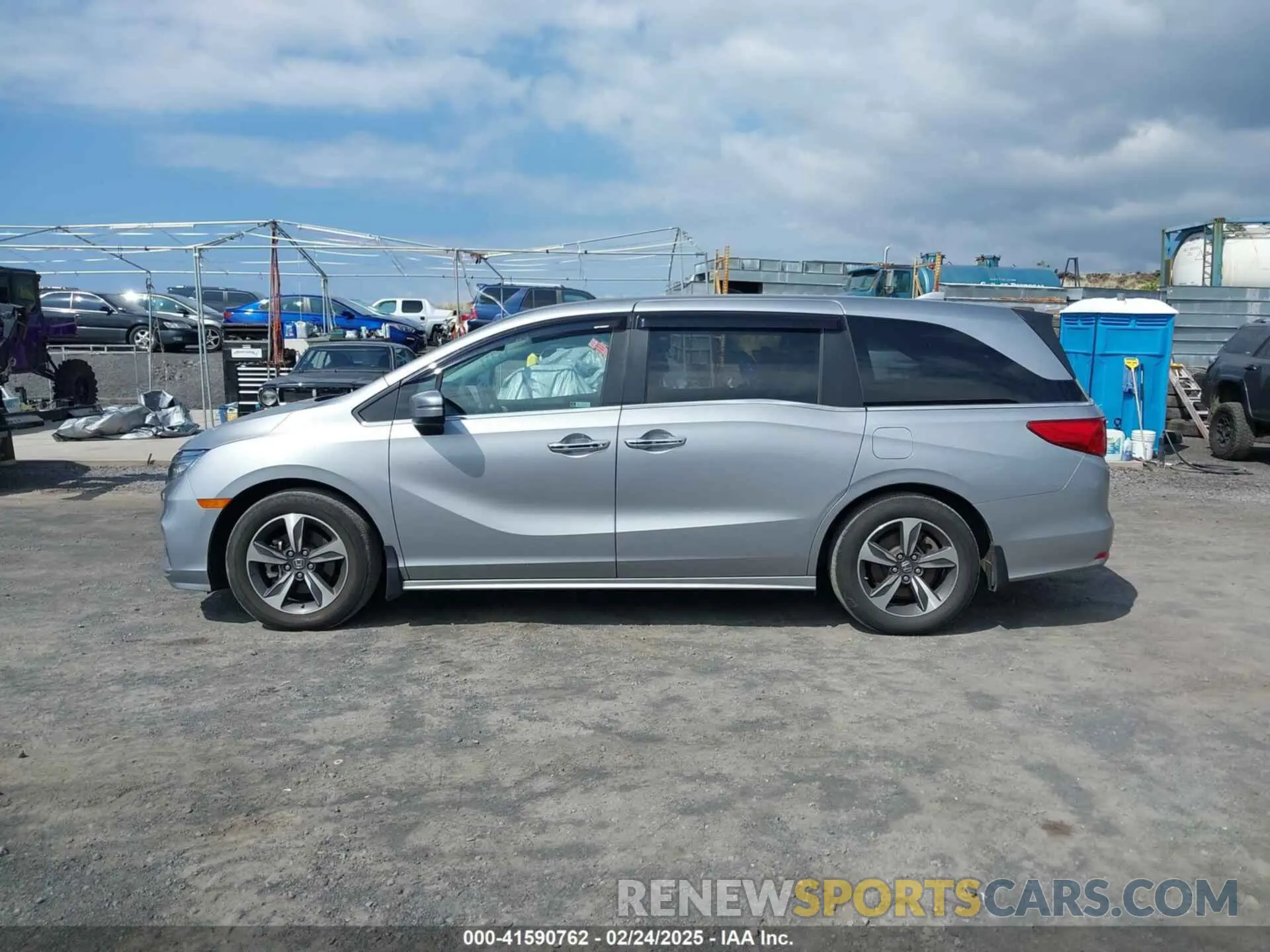 14 Фотография поврежденного автомобиля 5FNRL6H81KB070459 HONDA ODYSSEY 2019