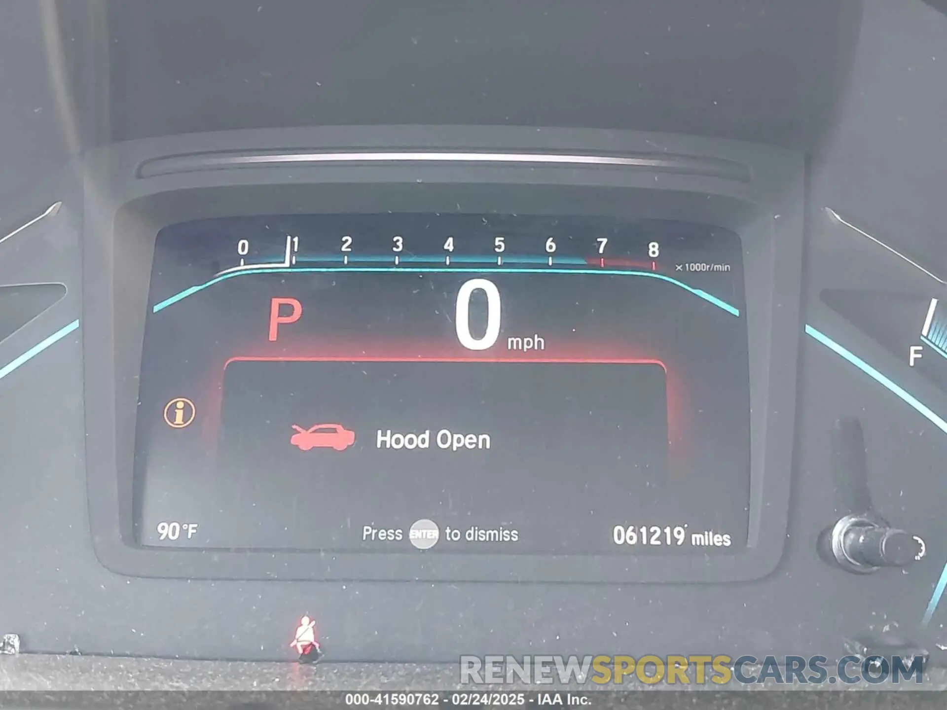 15 Фотография поврежденного автомобиля 5FNRL6H81KB070459 HONDA ODYSSEY 2019