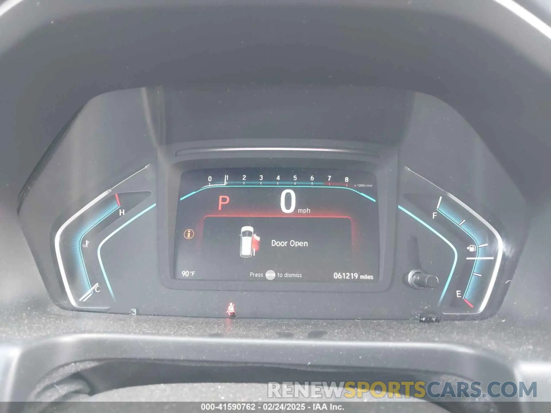 7 Фотография поврежденного автомобиля 5FNRL6H81KB070459 HONDA ODYSSEY 2019