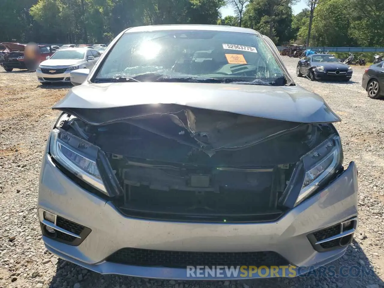 5 Photograph of a damaged car 5FNRL6H86KB061658 HONDA ODYSSEY 2019