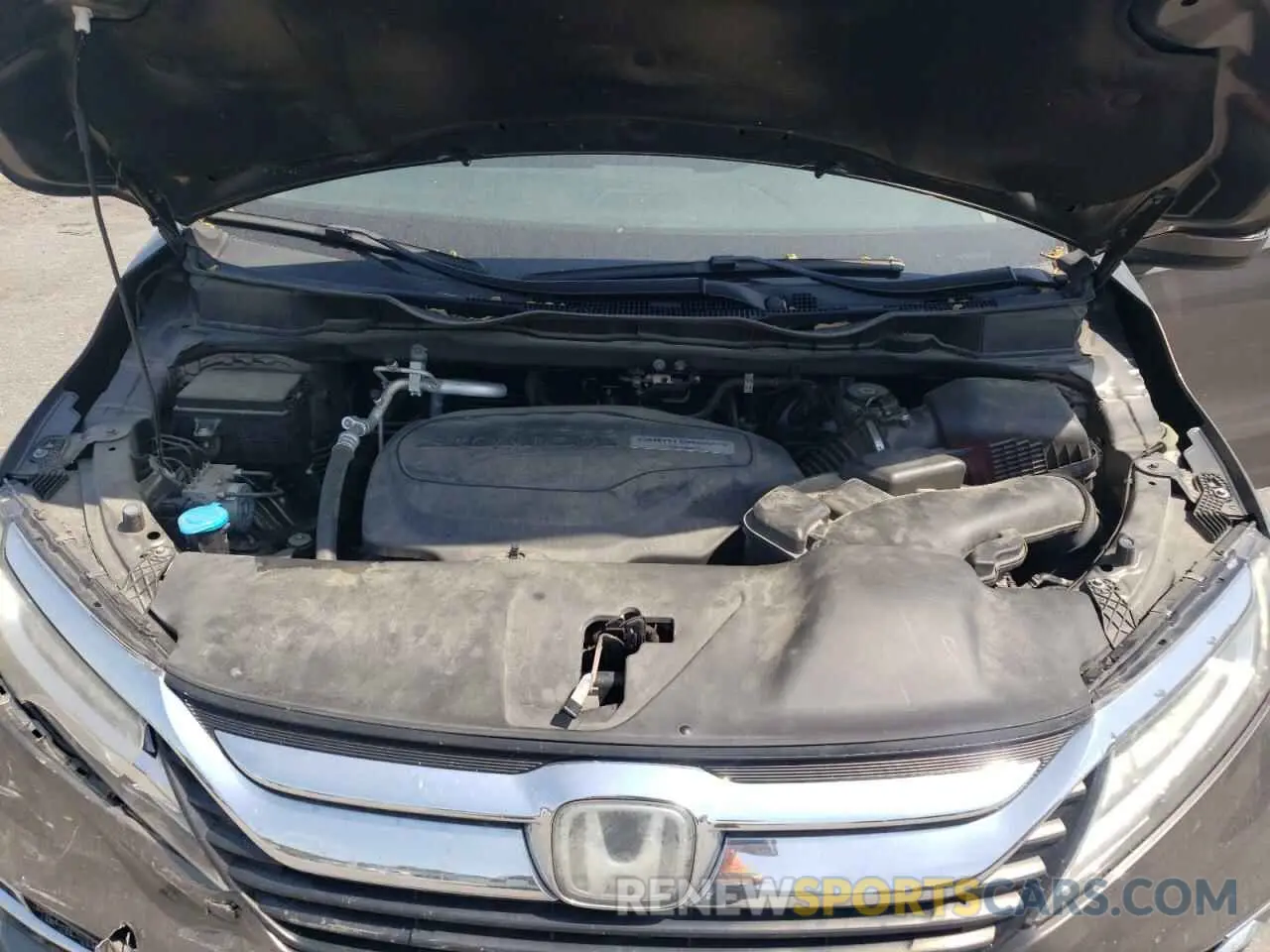 12 Фотография поврежденного автомобиля 5FNRL6H87KB098010 HONDA ODYSSEY 2019