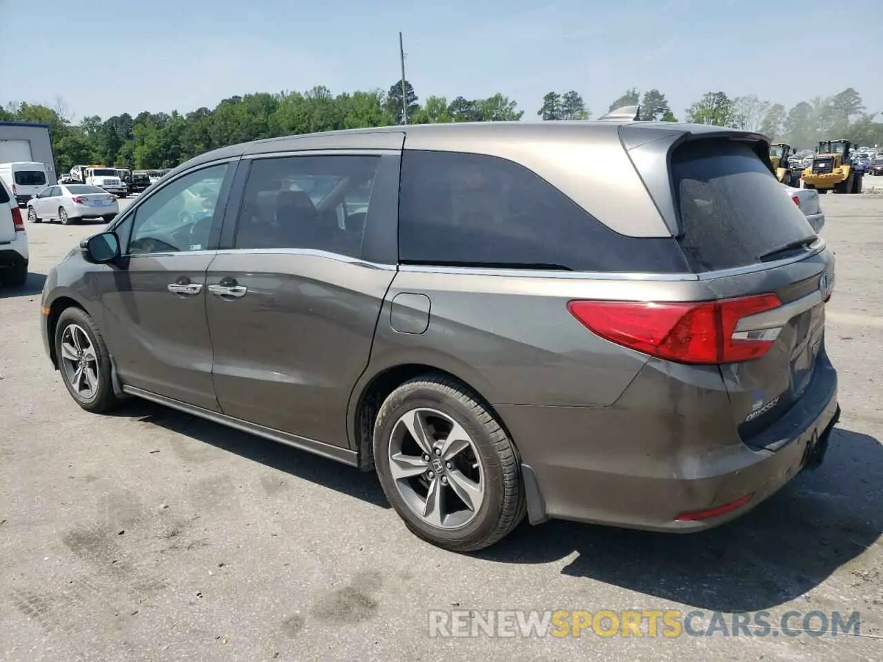 2 Фотография поврежденного автомобиля 5FNRL6H87KB098010 HONDA ODYSSEY 2019