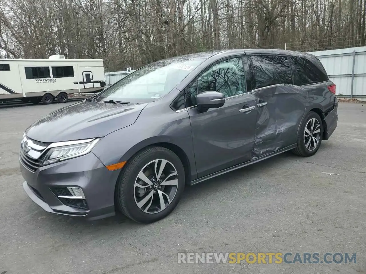 1 Фотография поврежденного автомобиля 5FNRL6H90KB059915 HONDA ODYSSEY 2019
