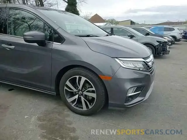 11 Фотография поврежденного автомобиля 5FNRL6H90KB059915 HONDA ODYSSEY 2019